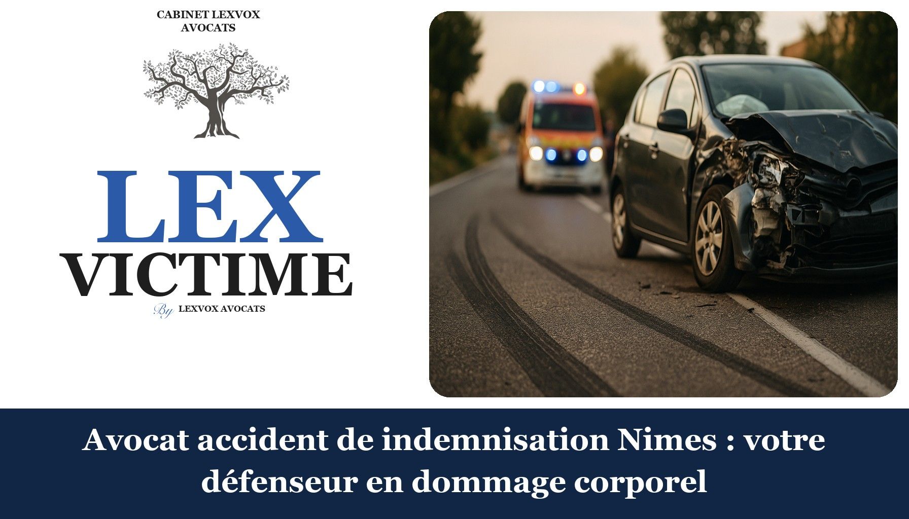 Avocat accident de indemnisation Nimes : votre défenseur en dommage corporel