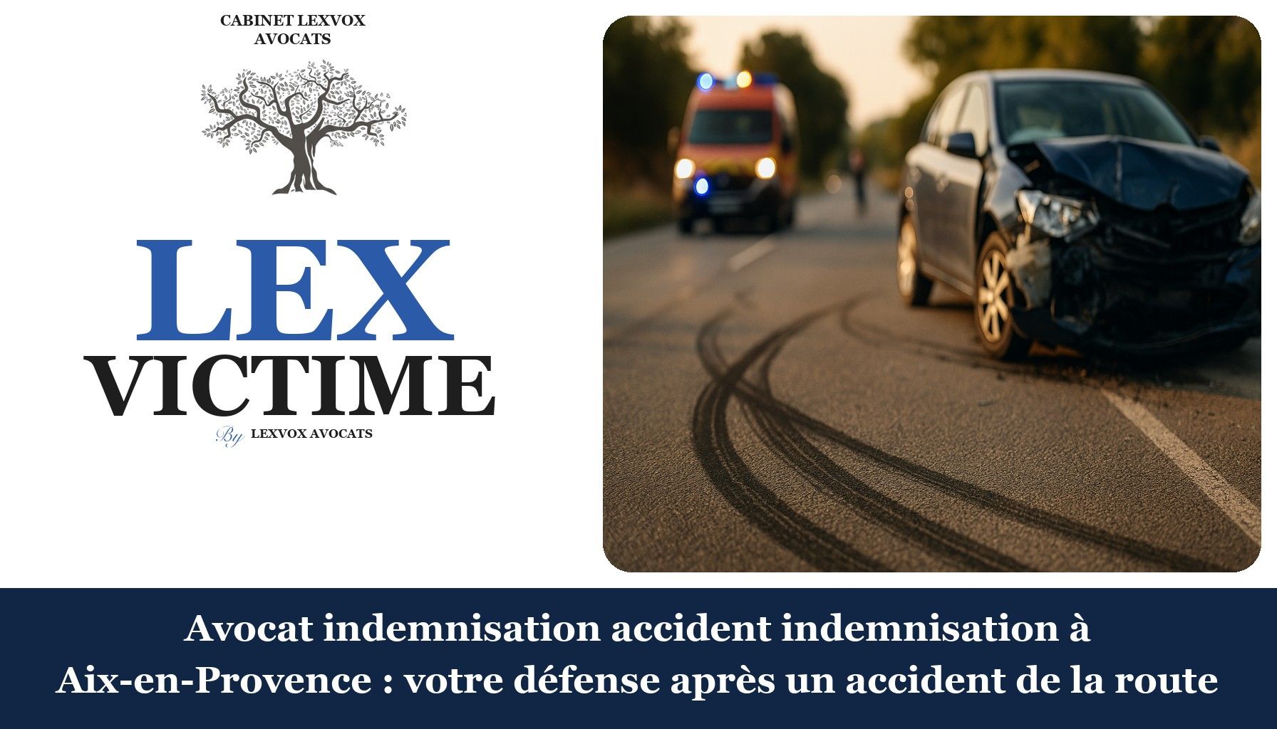 Avocat indemnisation accident indemnisation à Aix-en-Provence : votre défense après un accident de la route