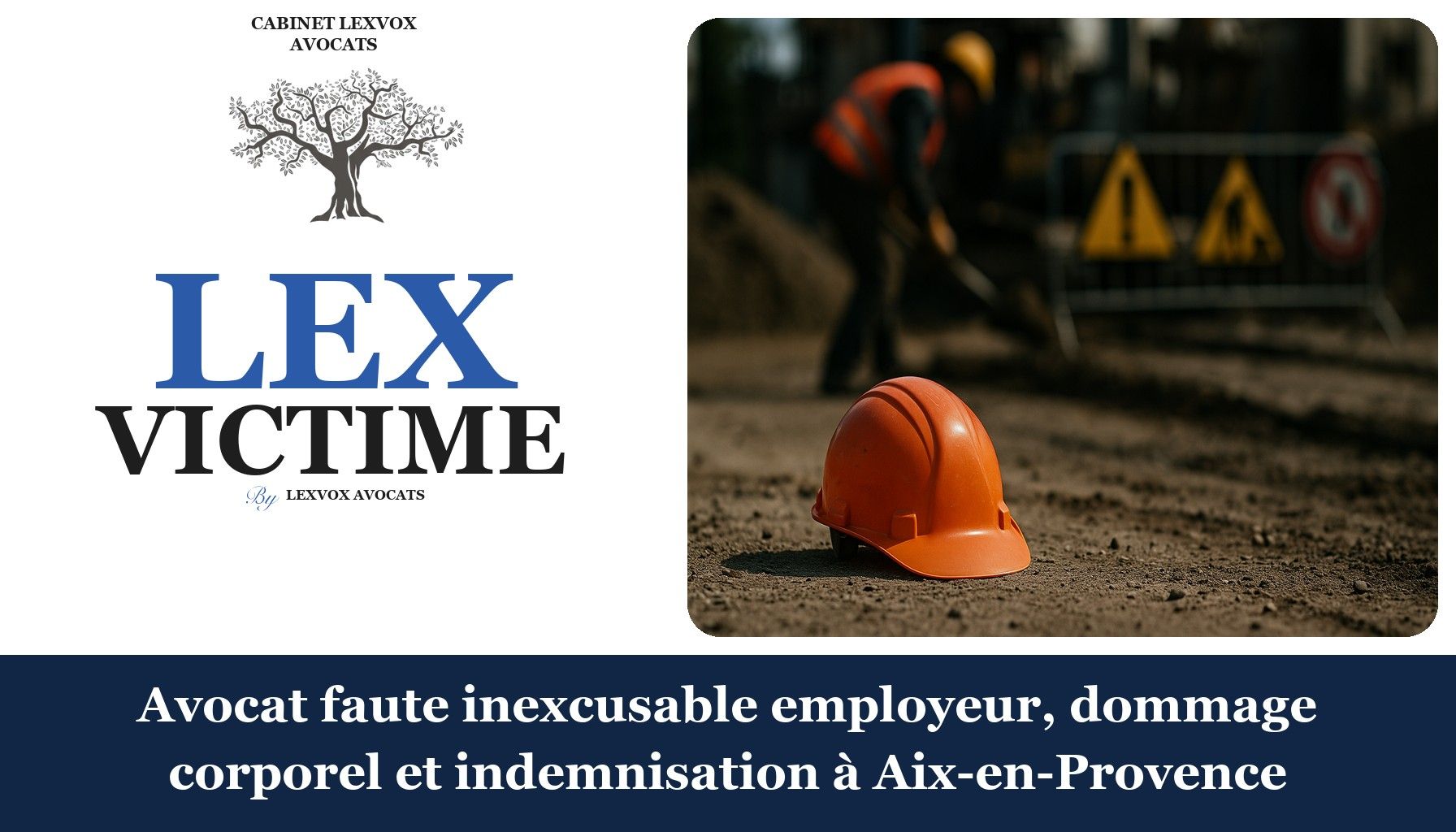Avocat faute inexcusable employeur, dommage corporel et indemnisation à Aix-en-Provence