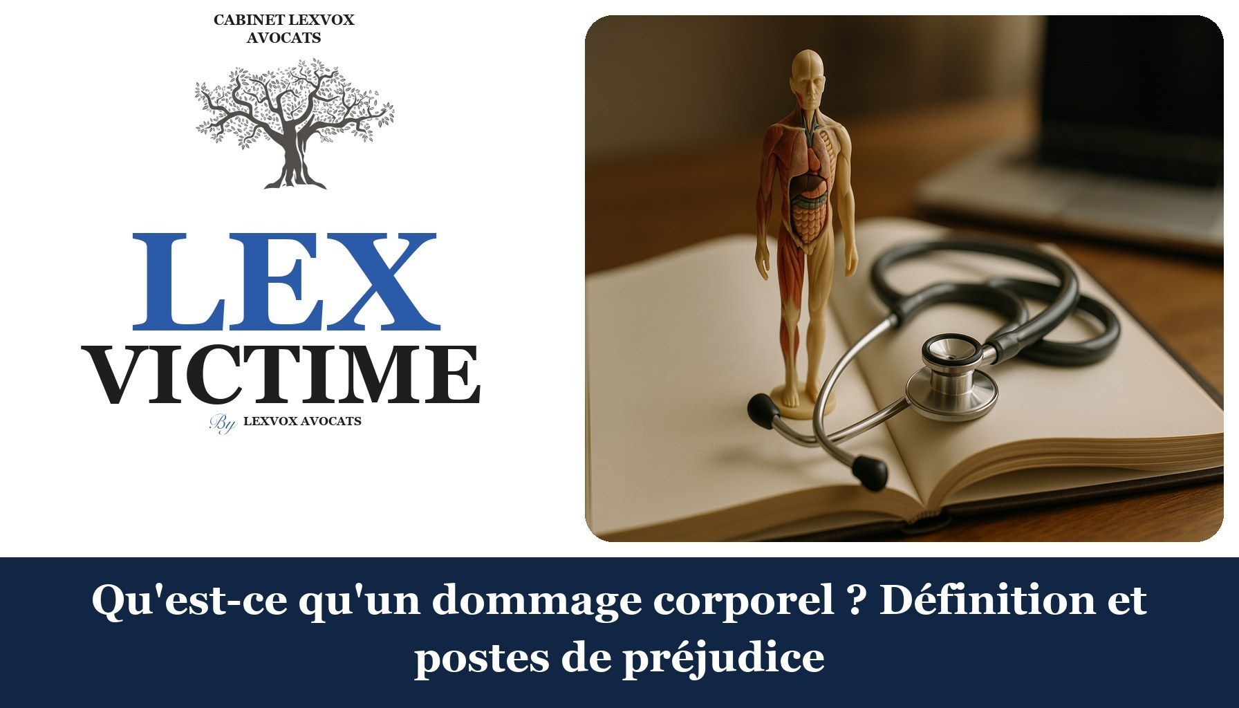 Qu'est-ce qu'un dommage corporel ? Définition et postes de préjudice