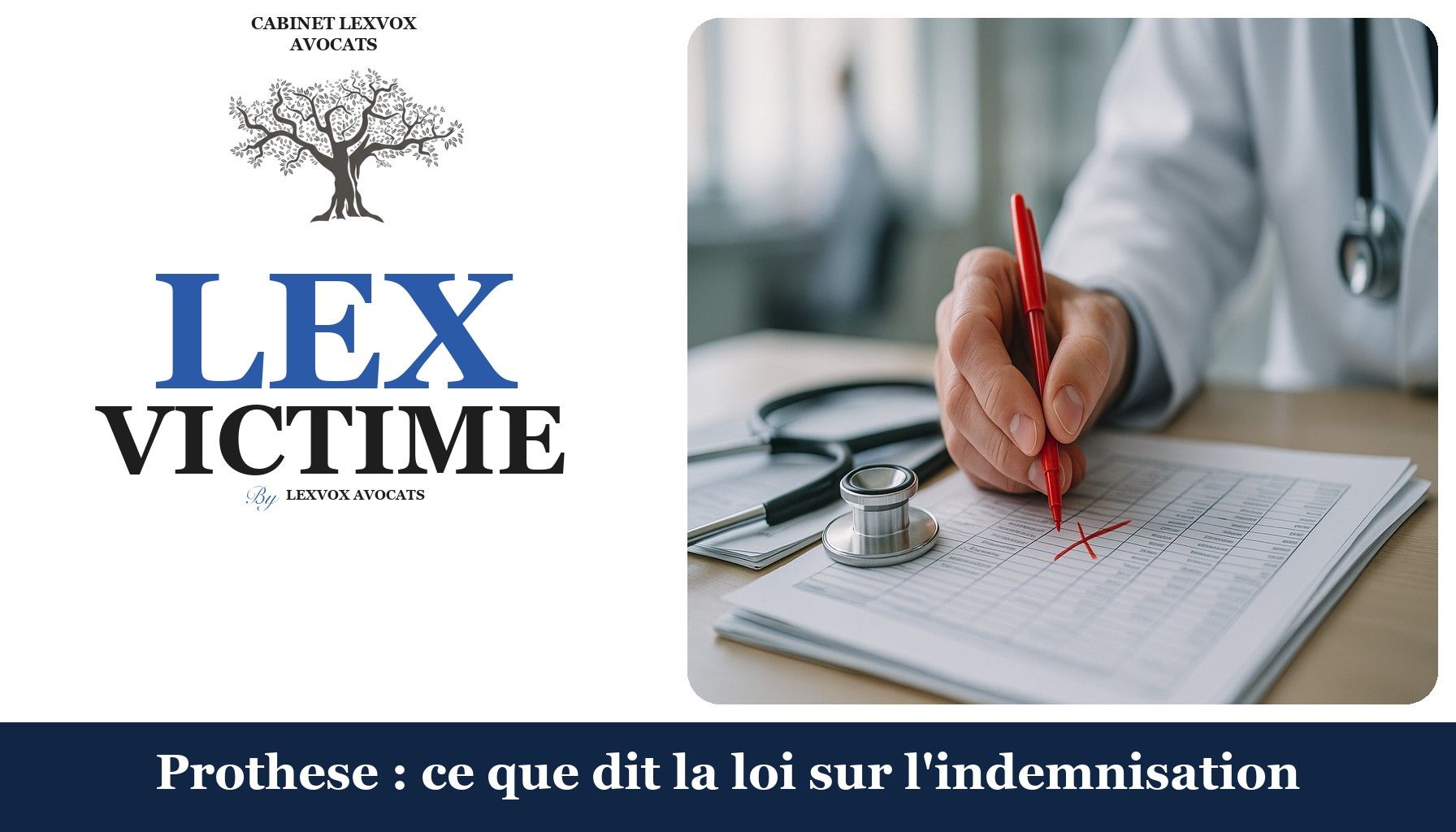 Prothese : ce que dit la loi sur l'indemnisation