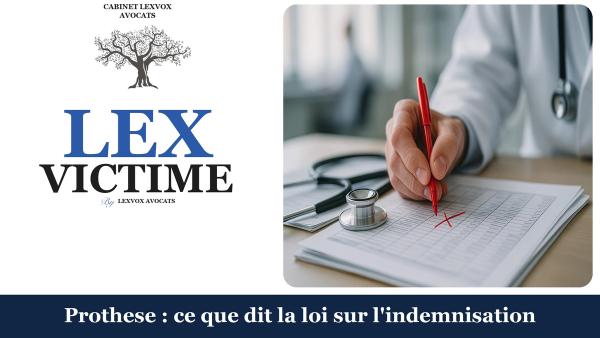 Prothese : ce que dit la loi sur l'indemnisation