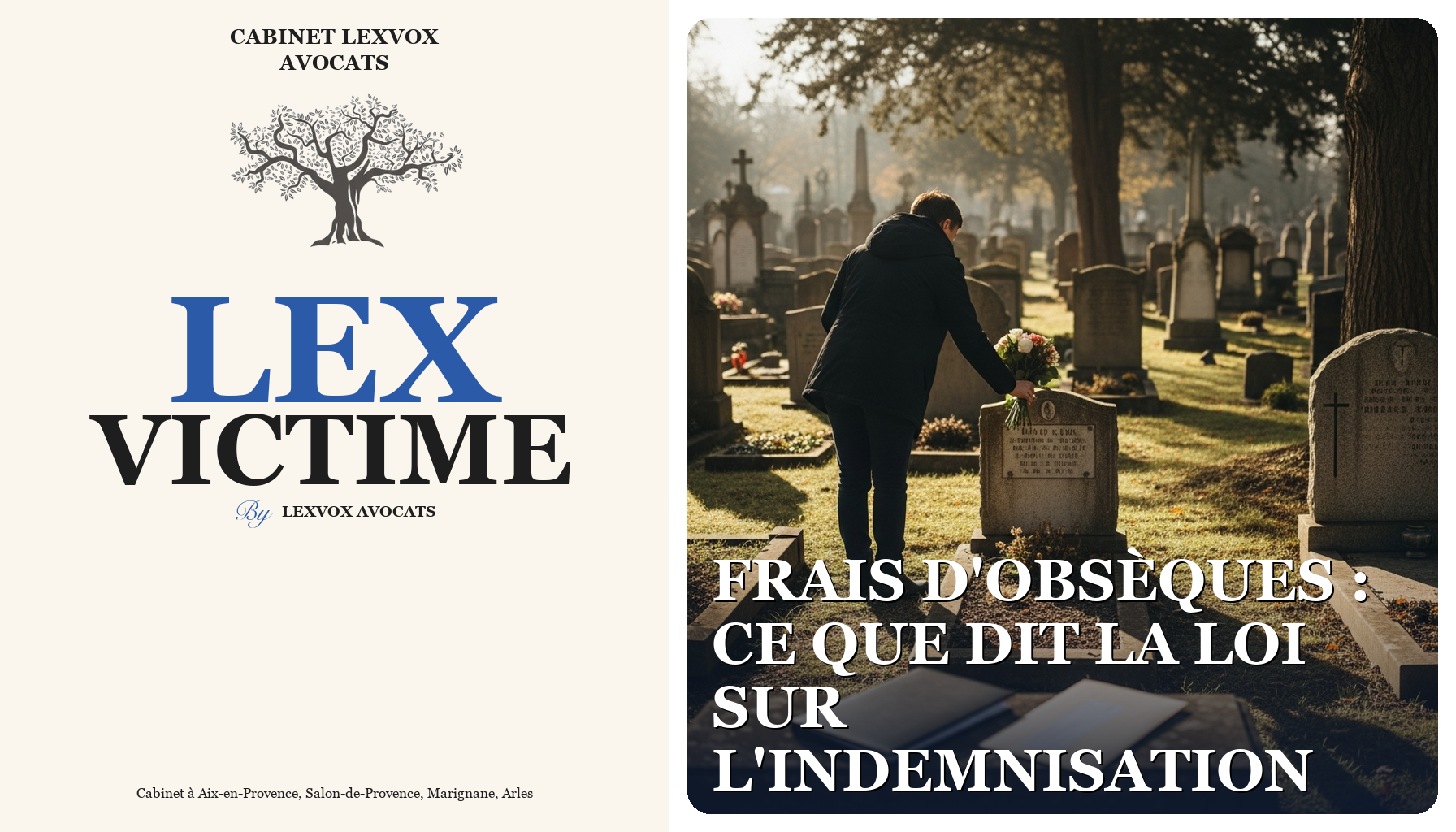 Frais d'obsèques : ce que dit la loi sur l'indemnisation