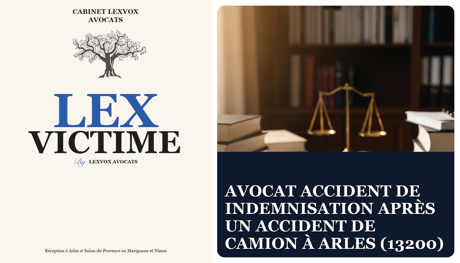 Avocat accident de indemnisation après un accident de camion à Arles (13200)