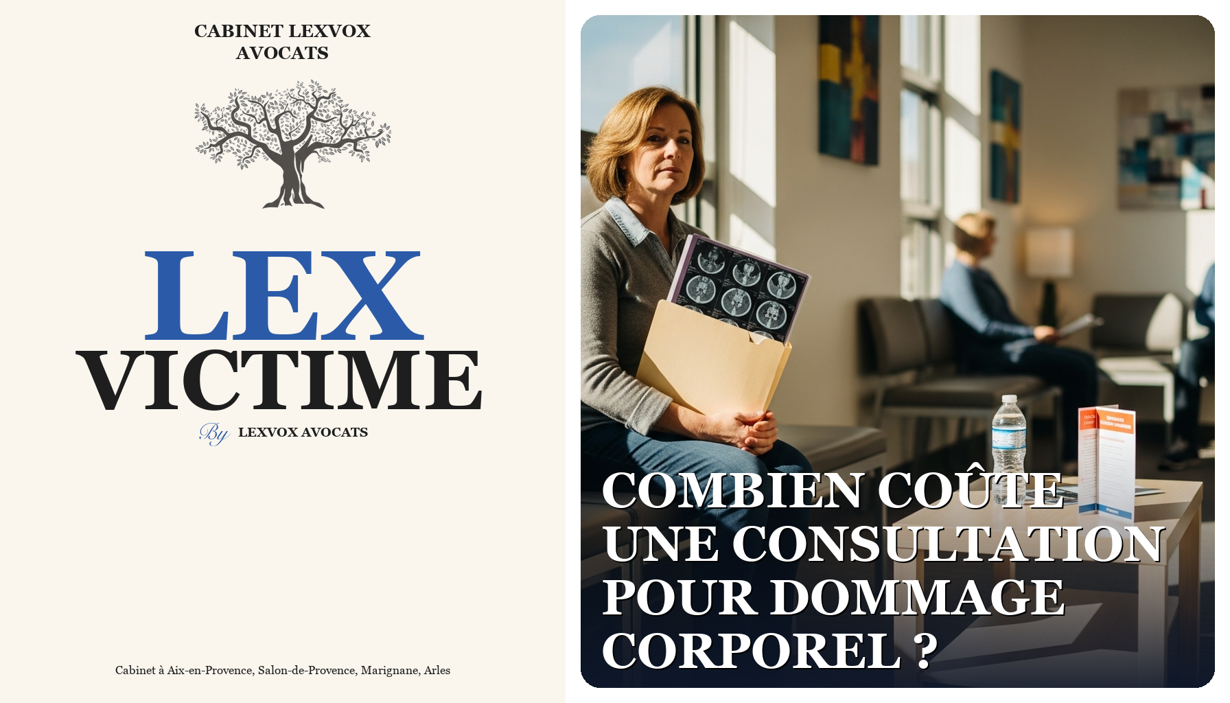 Combien coûte une consultation pour dommage corporel ?
