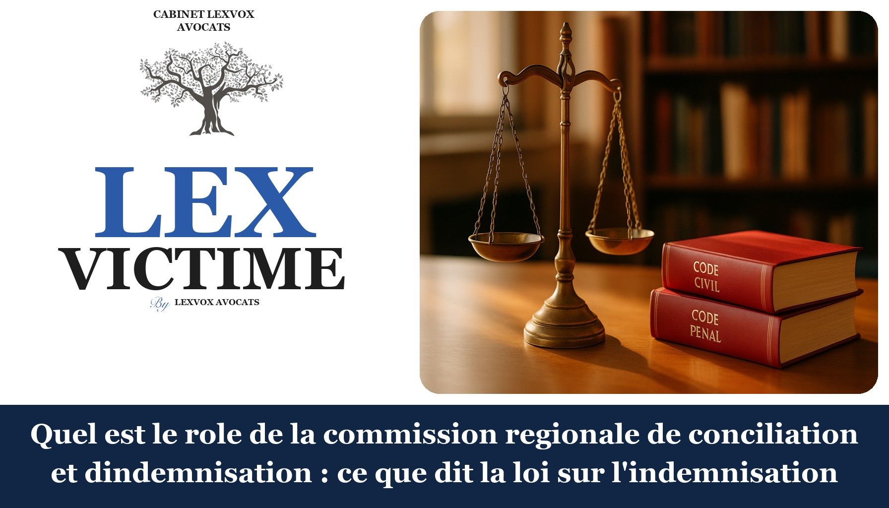 Quel est le role de la commission regionale de conciliation et dindemnisation : ce que dit la loi sur l'indemnisation