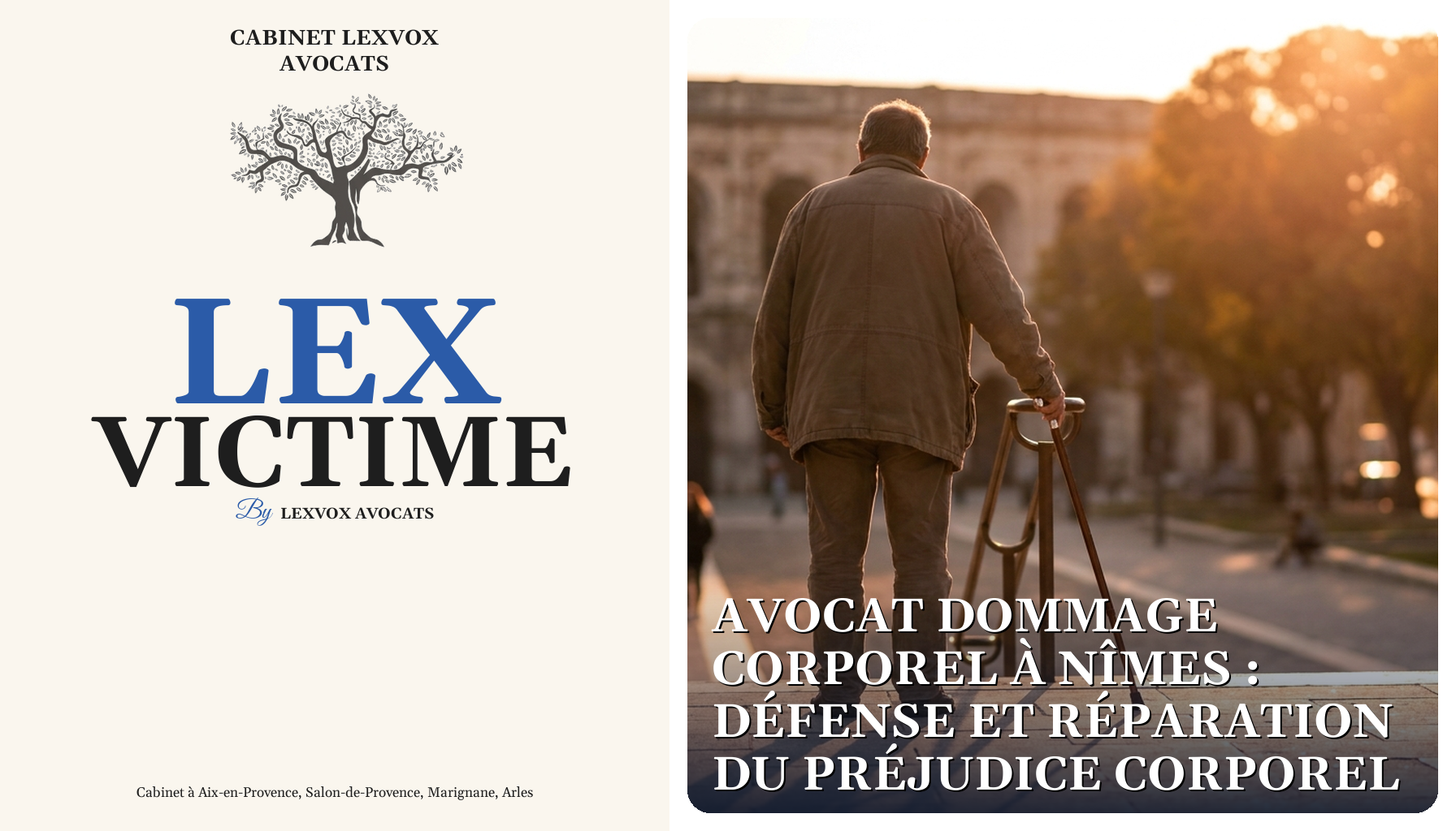 Avocat dommage corporel à Nîmes : défense et réparation du préjudice corporel