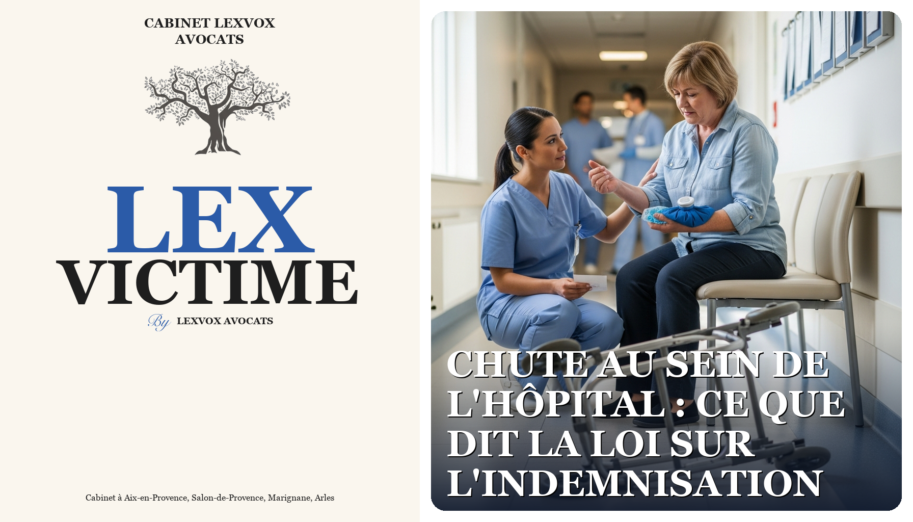 Chute au sein de l'hôpital : ce que dit la loi sur l'indemnisation