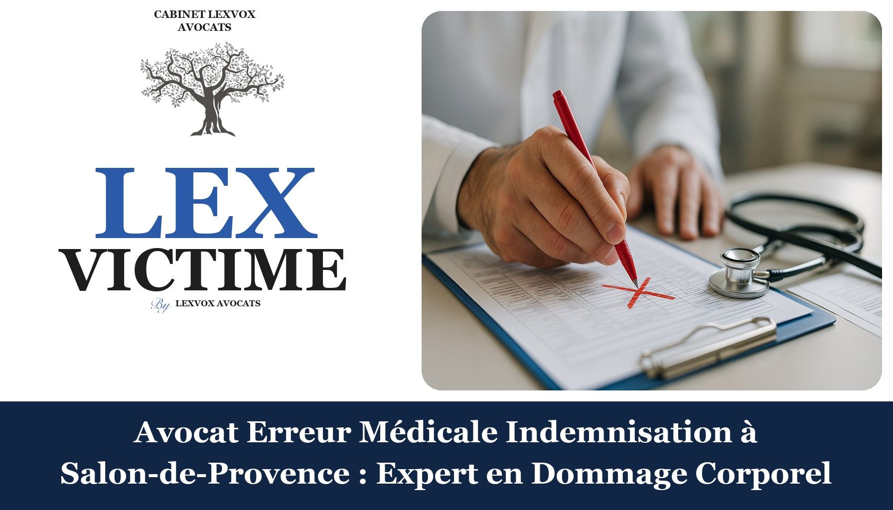 Avocat Erreur Médicale Indemnisation à Salon-de-Provence : Expert en Dommage Corporel