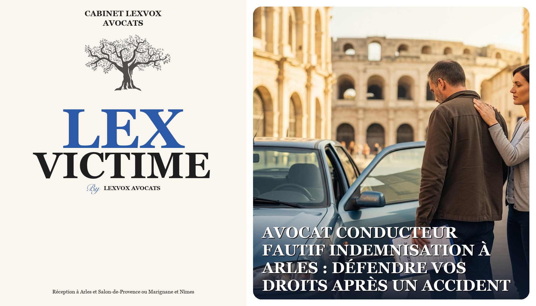 Avocat conducteur fautif indemnisation à Arles : défendre vos droits après un accident