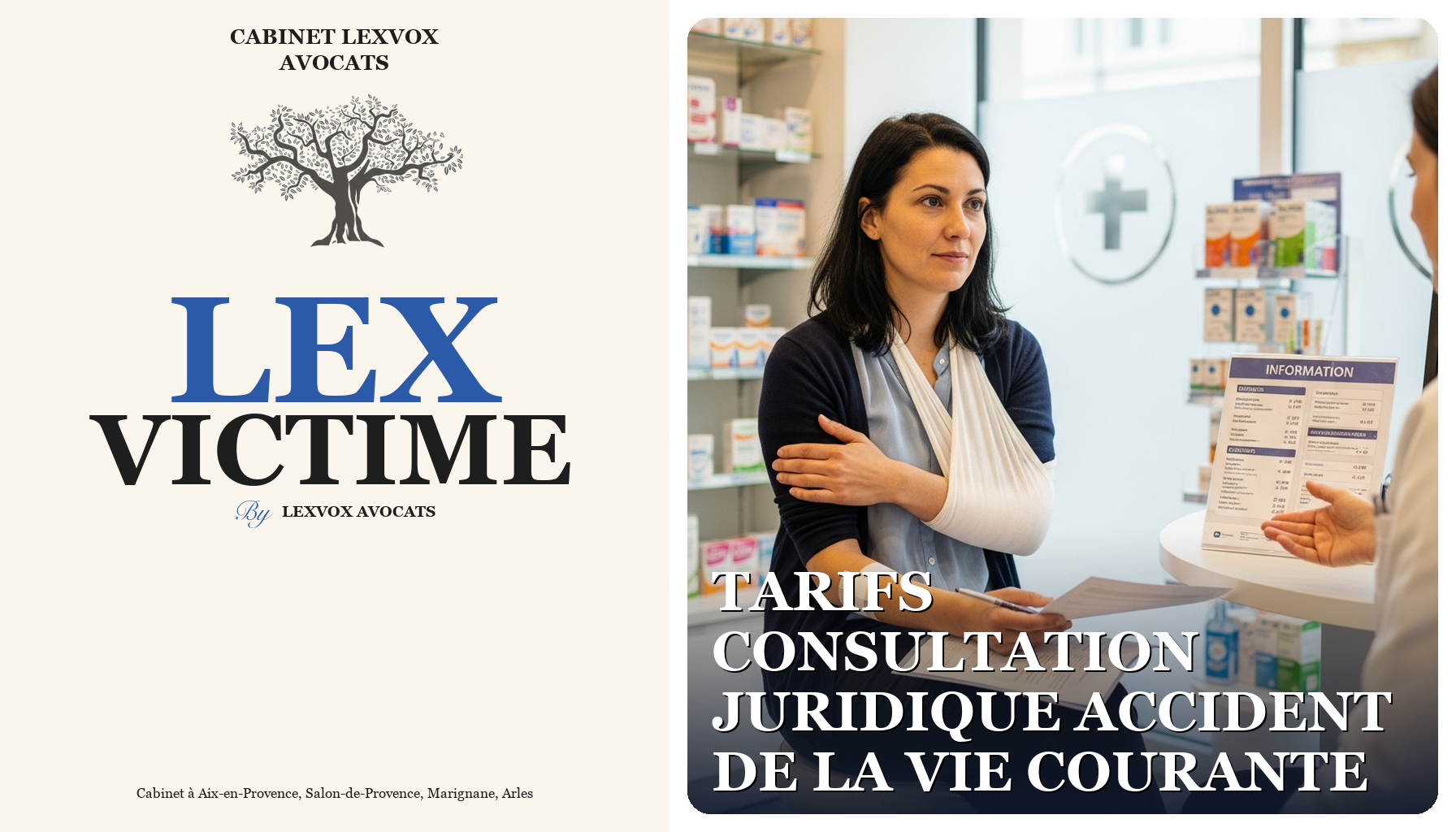 Tarifs consultation juridique accident de la vie courante