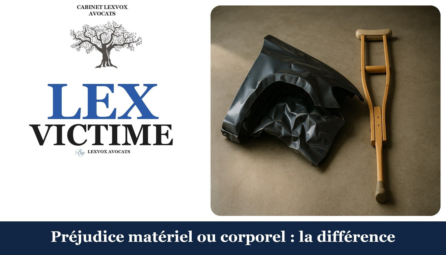 Préjudice matériel ou corporel : la différence