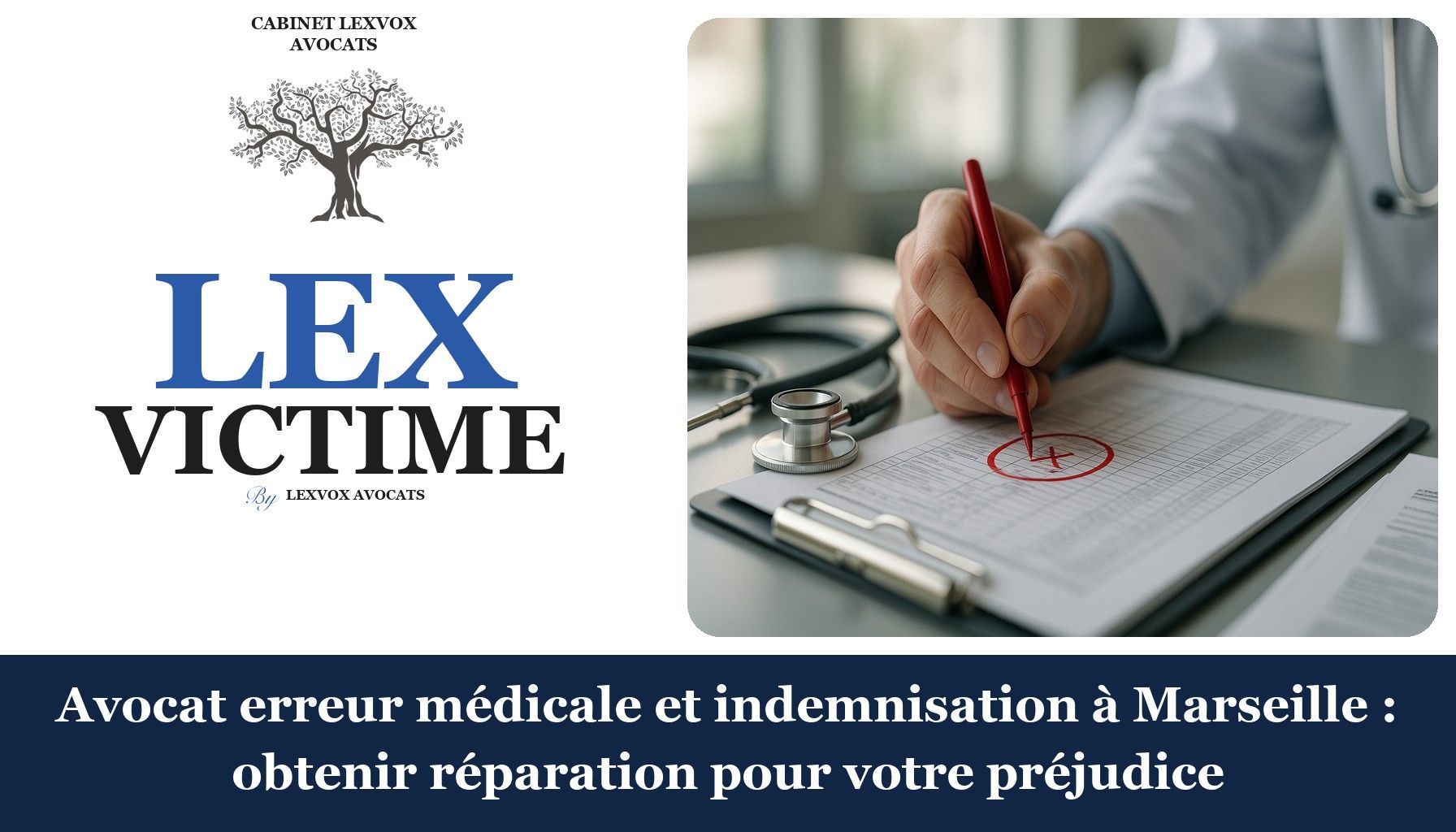 Avocat erreur médicale et indemnisation à Marseille : obtenir réparation pour votre préjudice