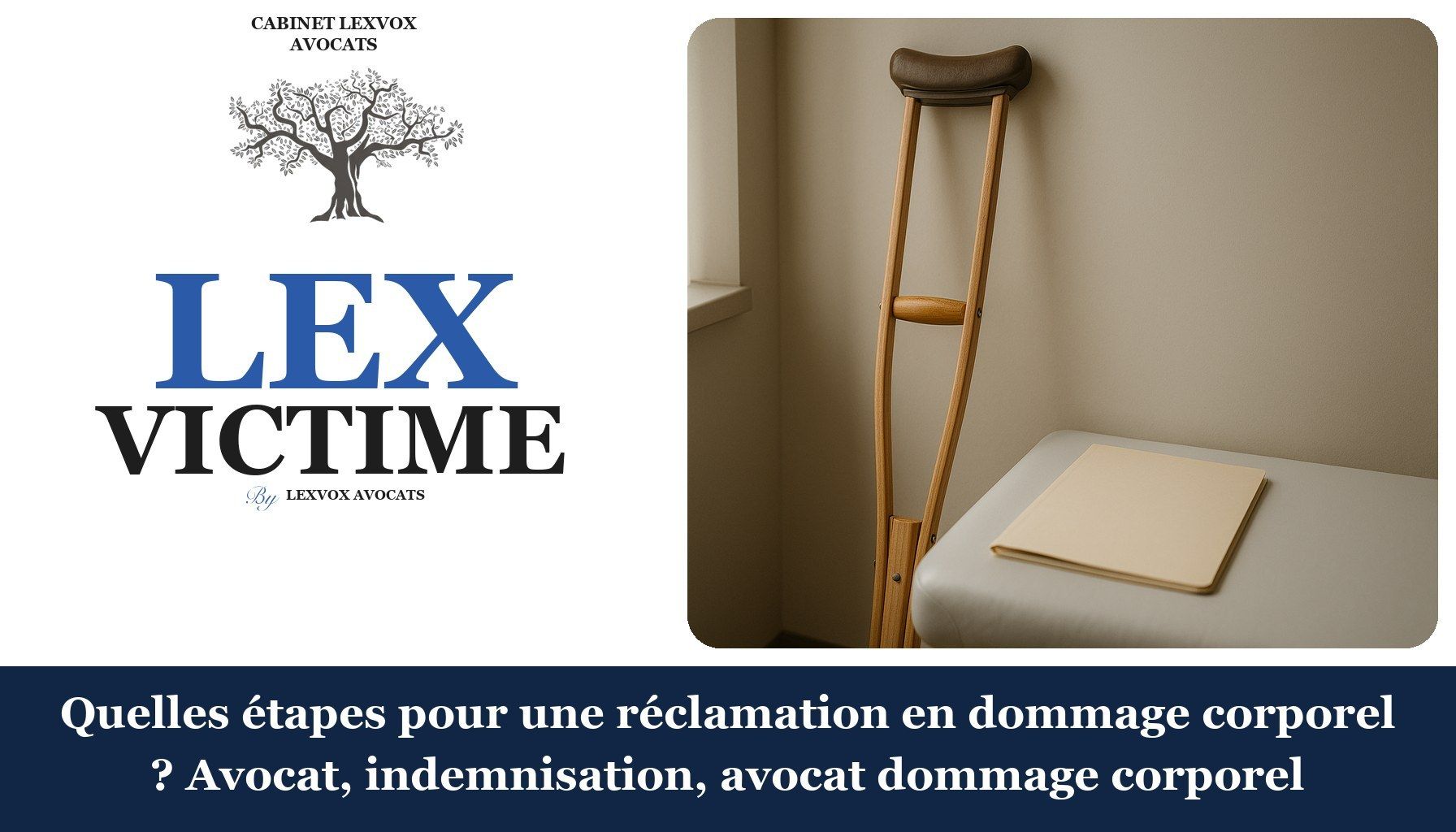 Quelles étapes pour une réclamation en dommage corporel ? Avocat, indemnisation, avocat dommage corporel