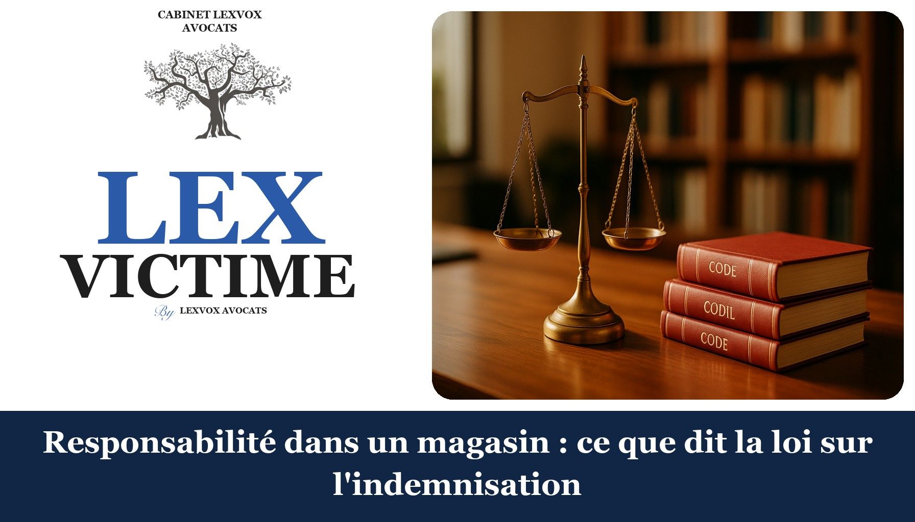 Responsabilité dans un magasin : ce que dit la loi sur l'indemnisation