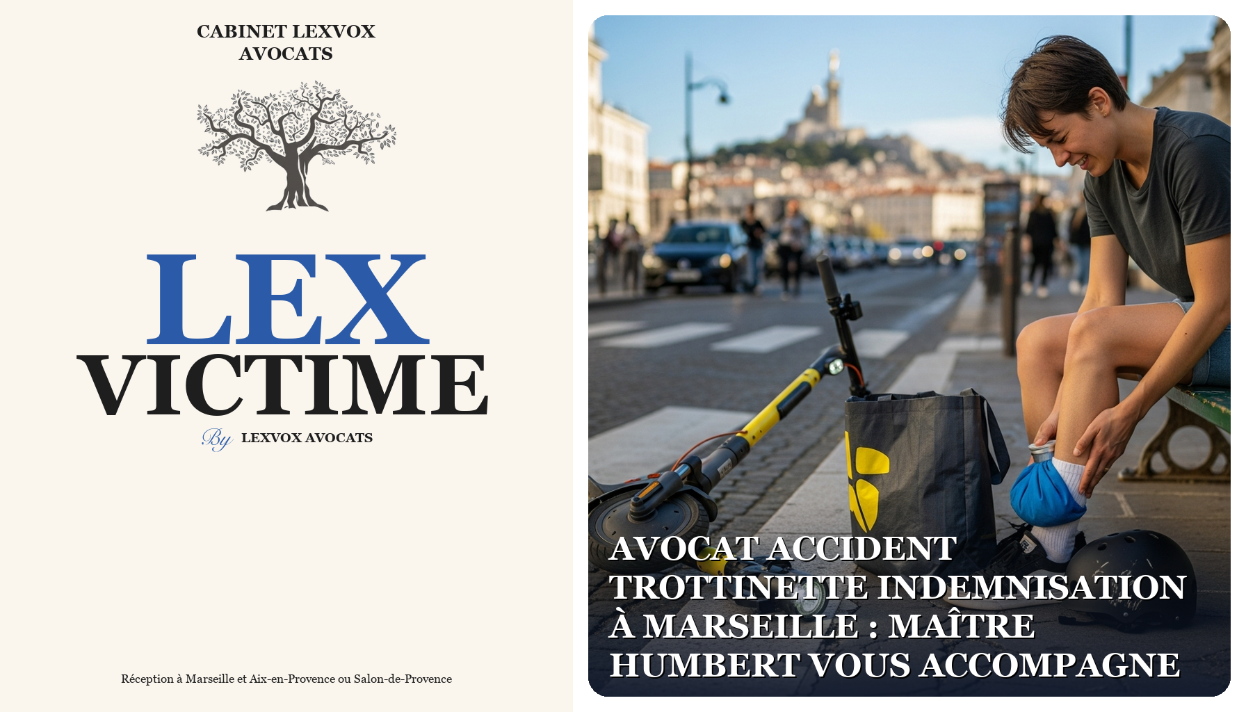 Avocat accident trottinette indemnisation à Marseille : Maître Humbert vous accompagne