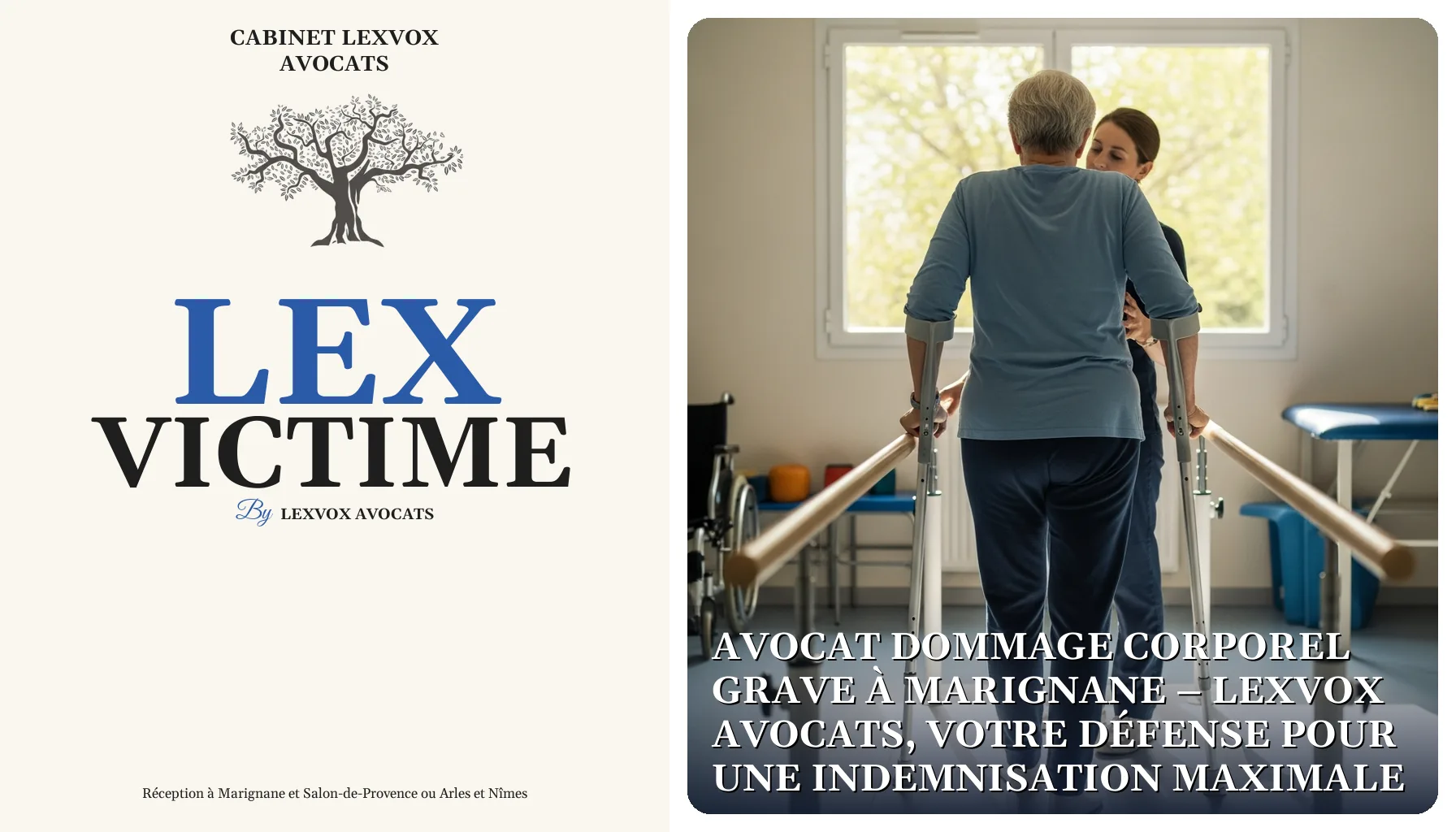 Avocat dommage corporel grave à Marignane – LEXVOX AVOCATS, votre défense pour une indemnisation maximale