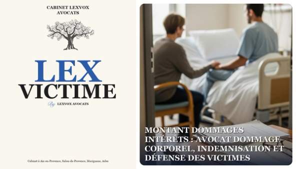 Montant Dommages Intérêts : avocat dommage corporel, indemnisation et défense des victimes
