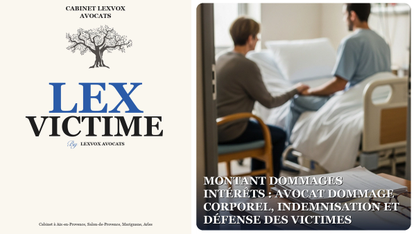 Montant Dommages Intérêts : avocat dommage corporel, indemnisation et défense des victimes