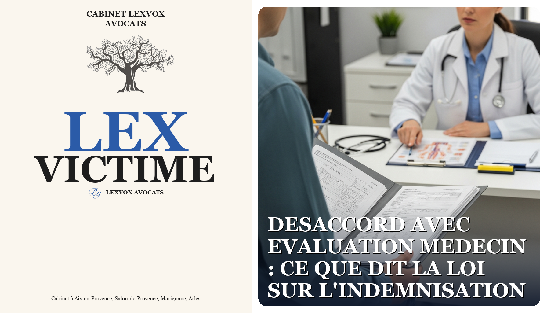 Desaccord avec evaluation medecin : ce que dit la loi sur l'indemnisation