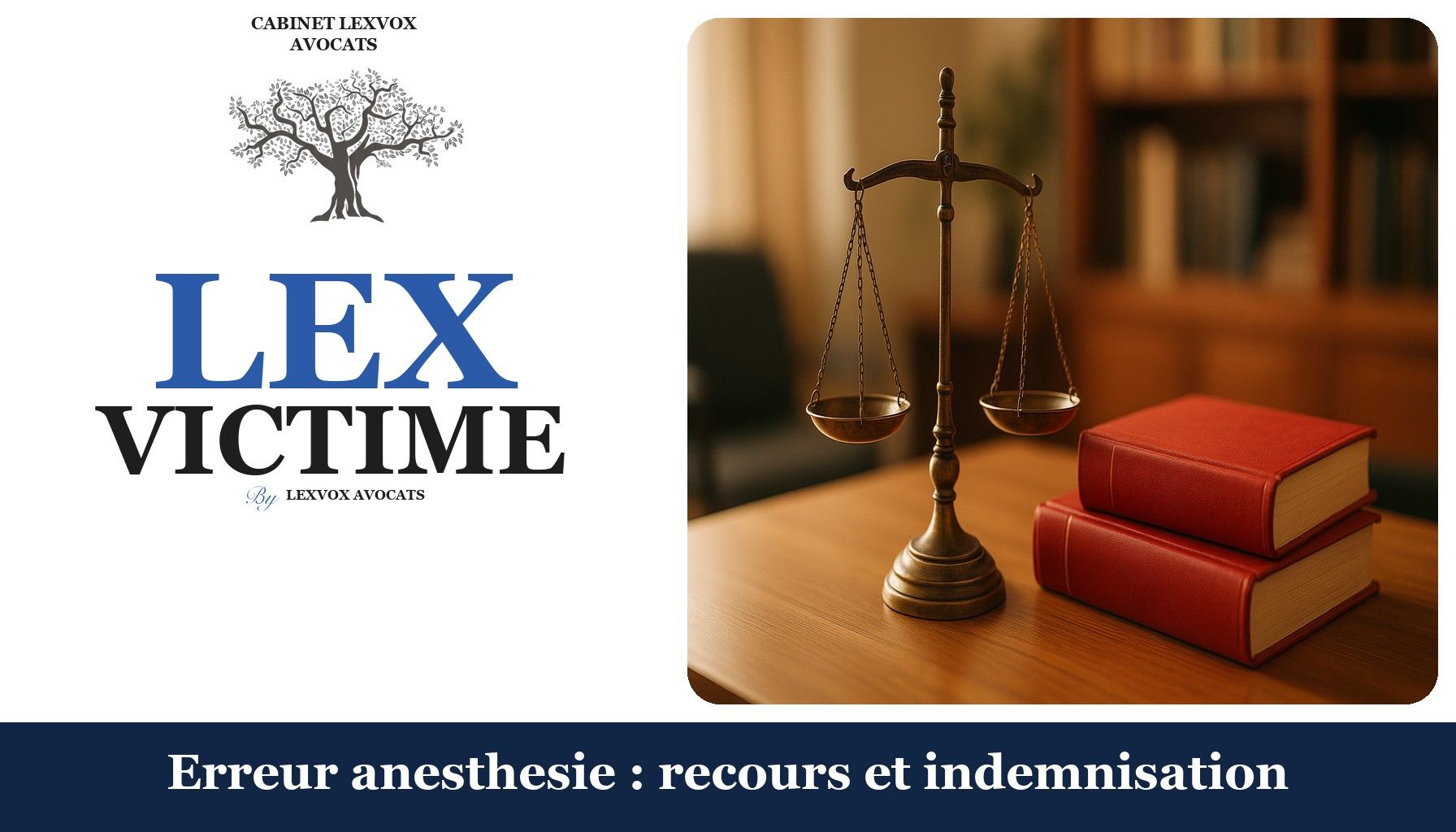 Erreur anesthesie : recours et indemnisation