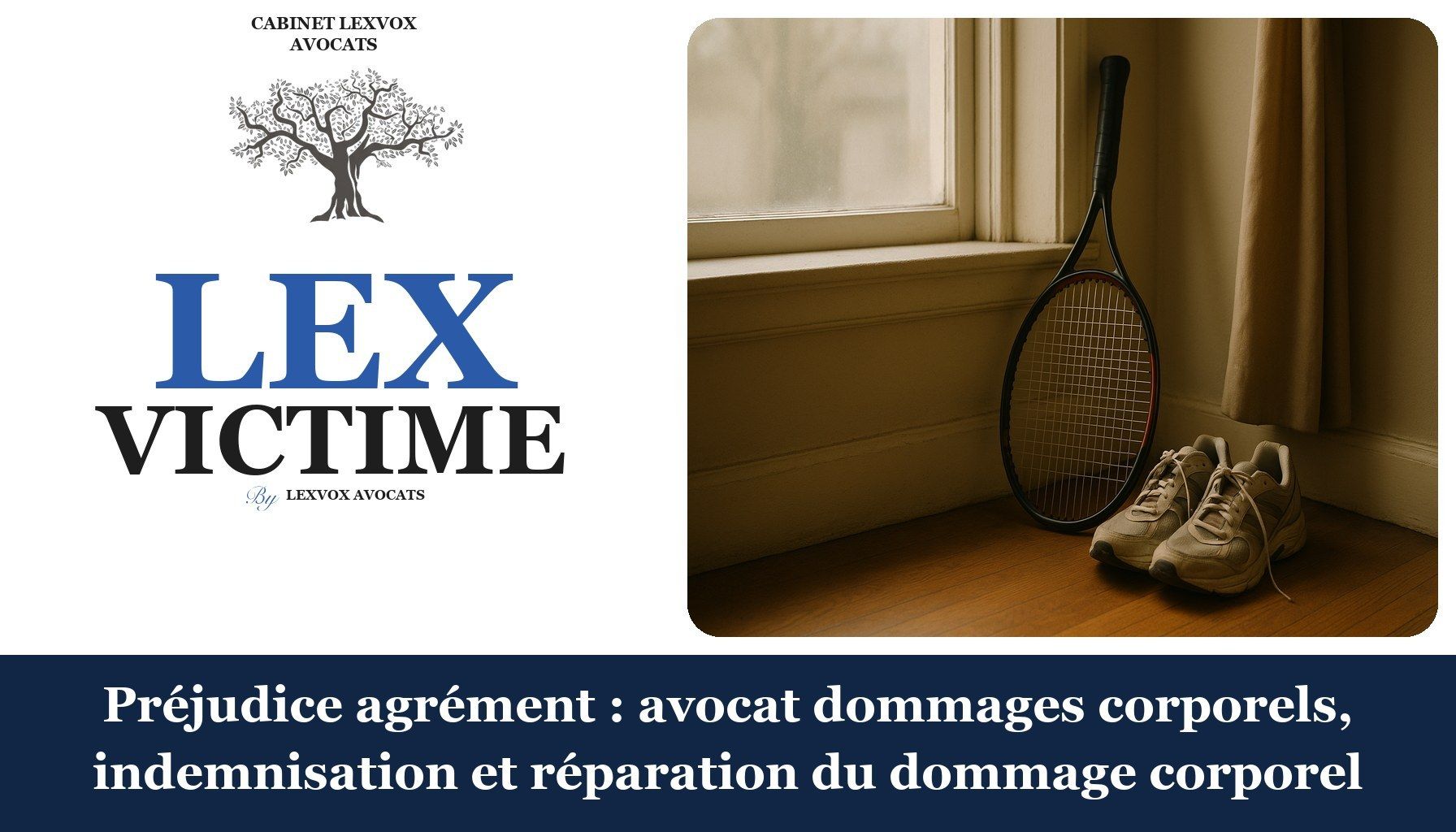 Préjudice agrément : avocat dommages corporels, indemnisation et réparation du dommage corporel