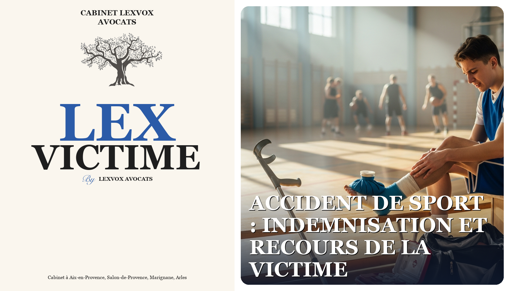 Accident de sport : indemnisation et recours de la victime