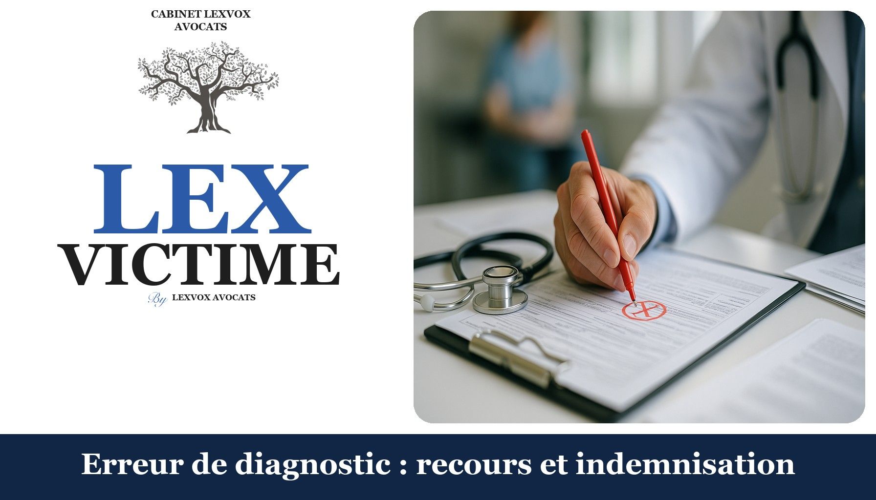Erreur de diagnostic : recours et indemnisation