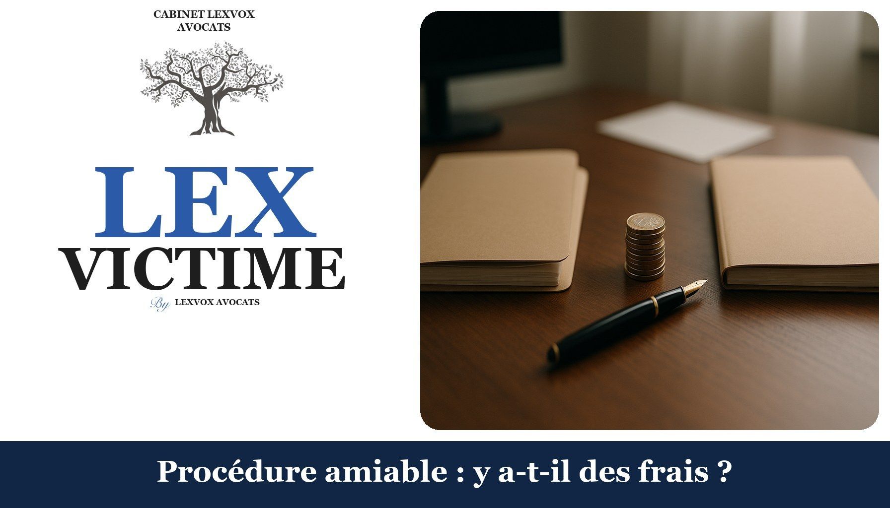 Procédure amiable : y a-t-il des frais ?