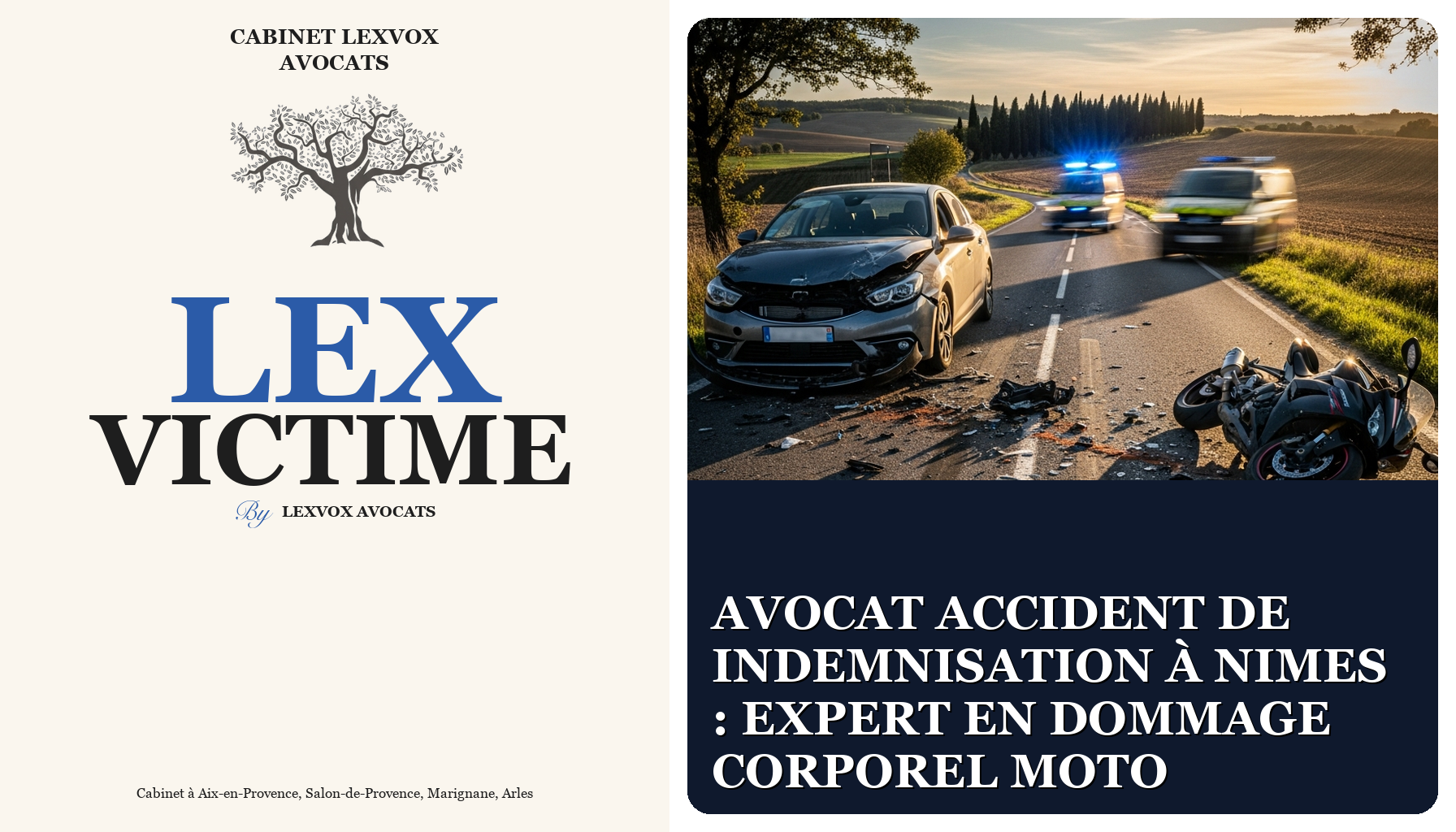 Avocat Accident de Indemnisation à Nimes : Expert en Dommage Corporel Moto