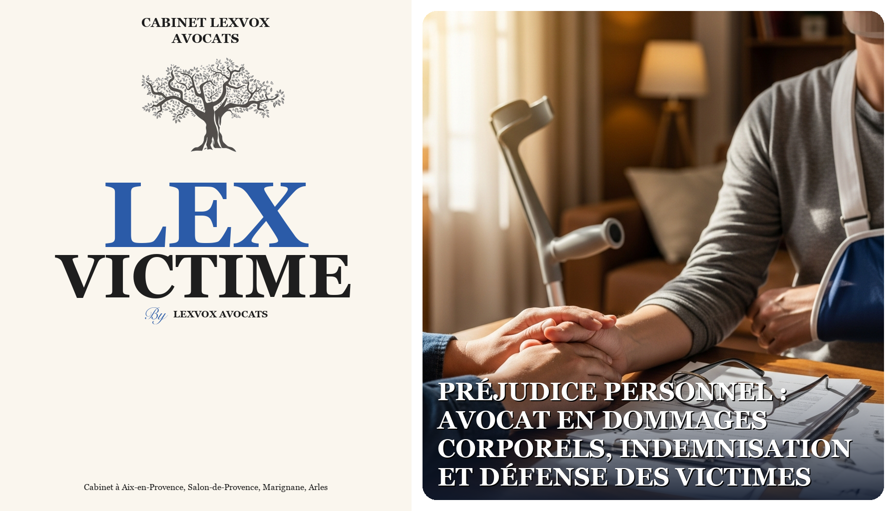 Préjudice Personnel : avocat en dommages corporels, indemnisation et défense des victimes
