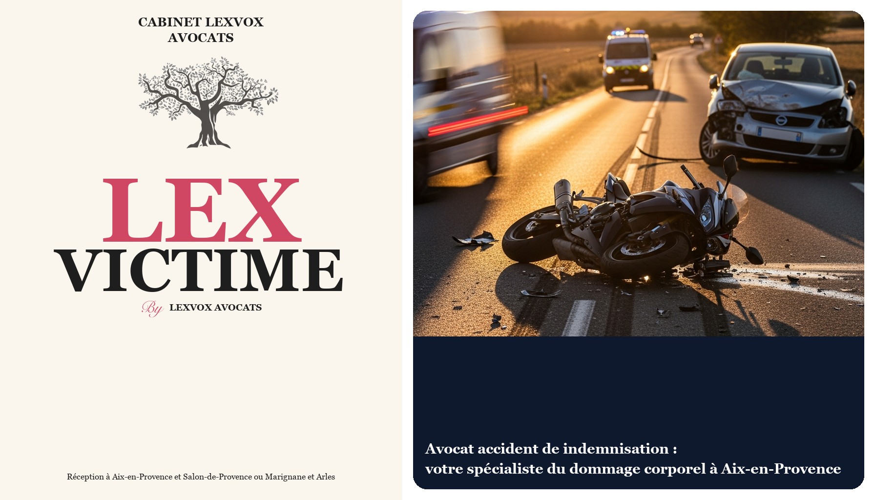 Avocat accident de indemnisation : votre spécialiste du dommage corporel à Aix-en-Provence