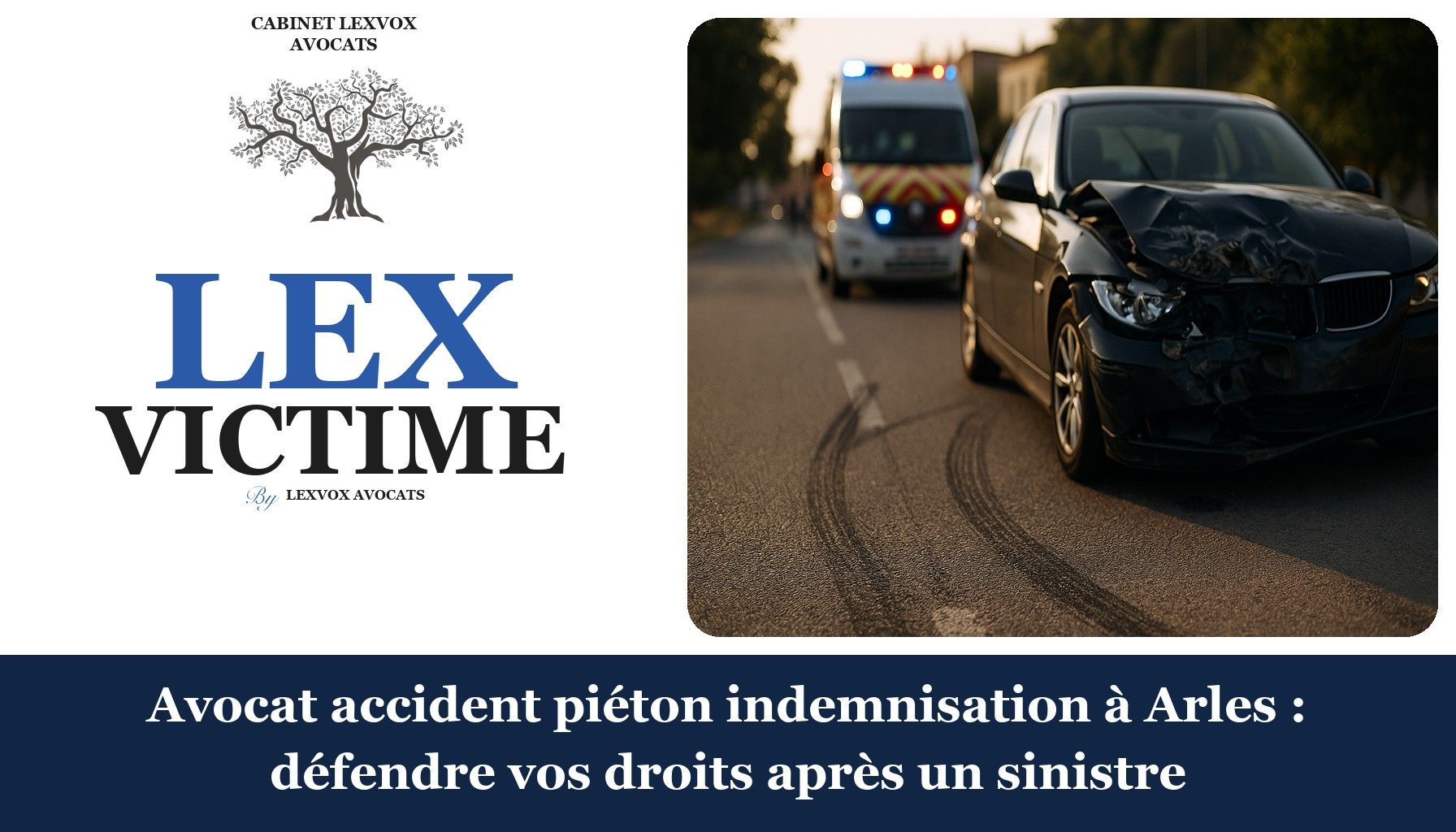 Avocat accident piéton indemnisation à Arles : défendre vos droits après un sinistre