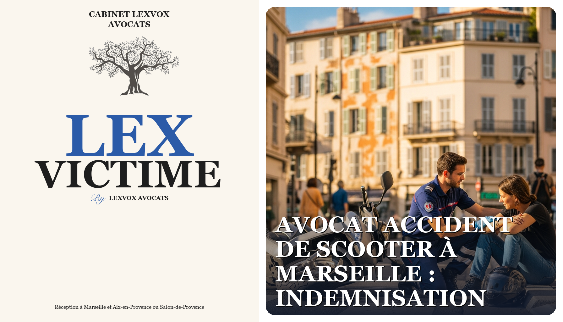 Avocat accident de scooter à Marseille : indemnisation