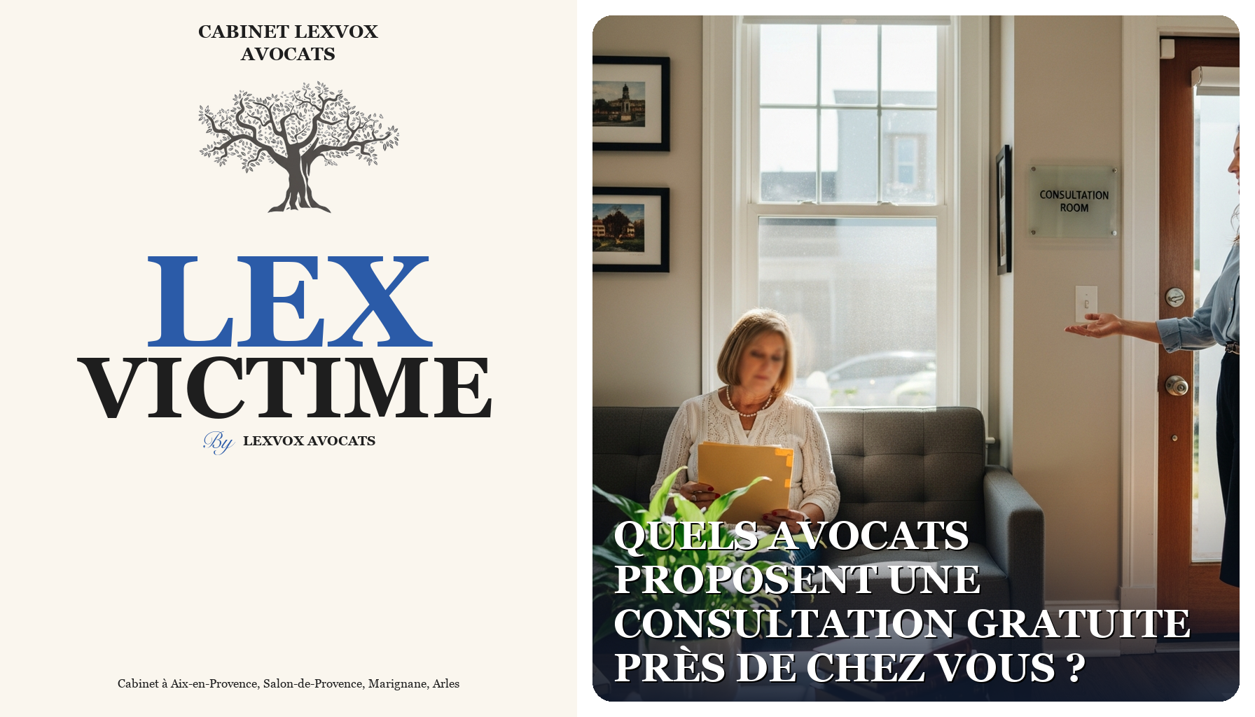 Quels avocats proposent une consultation gratuite près de chez vous ?
