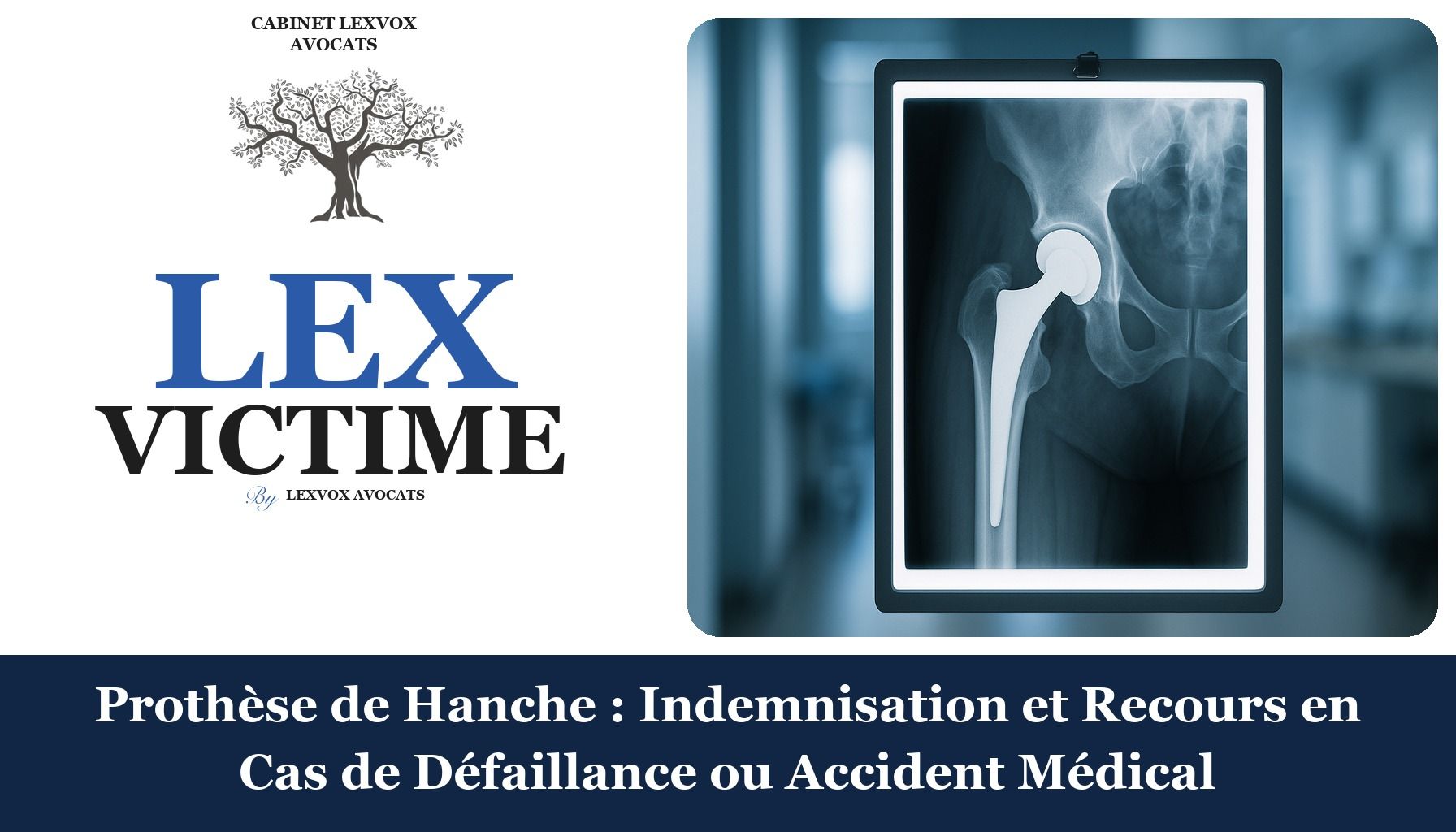 Prothèse de Hanche : Indemnisation et Recours en Cas de Défaillance ou Accident Médical