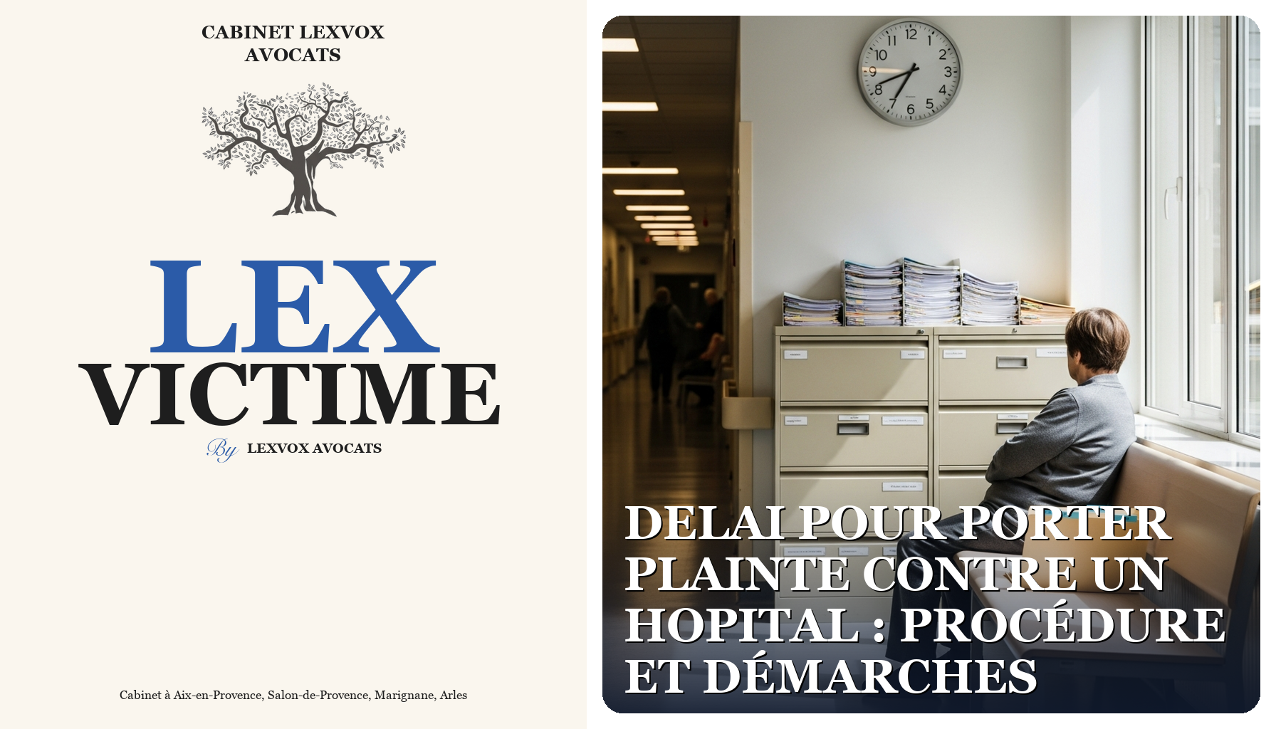 Delai pour porter plainte contre un hopital : procédure et démarches
