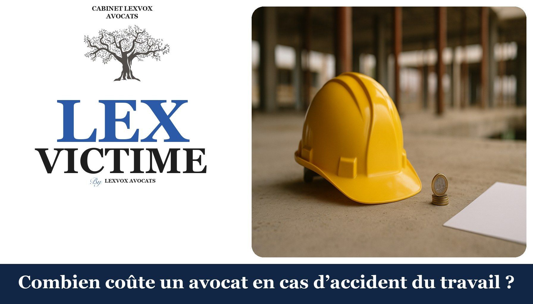 Combien coûte un avocat en cas d’accident du travail ?