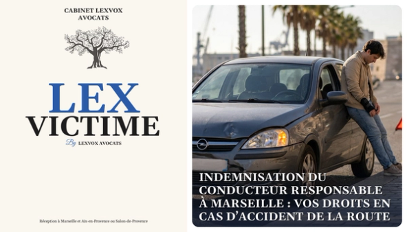 Indemnisation du conducteur responsable à Marseille : vos droits après un accident de la route