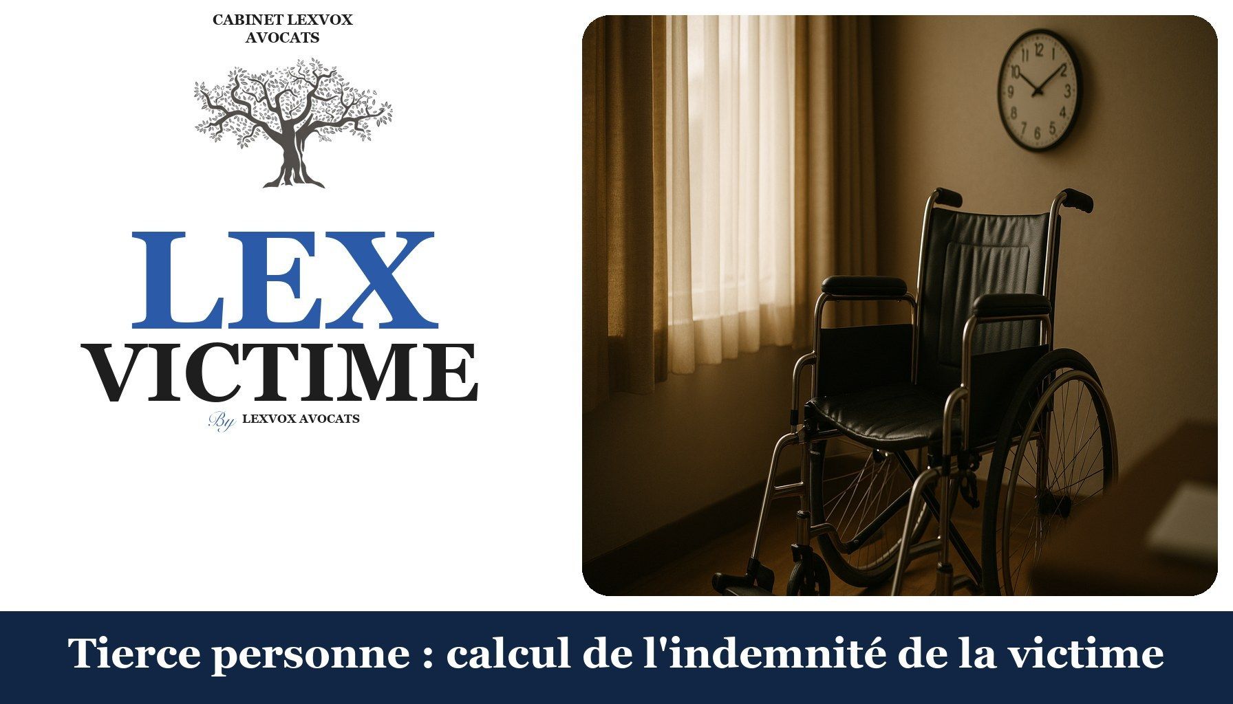 Tierce personne : calcul de l'indemnité de la victime