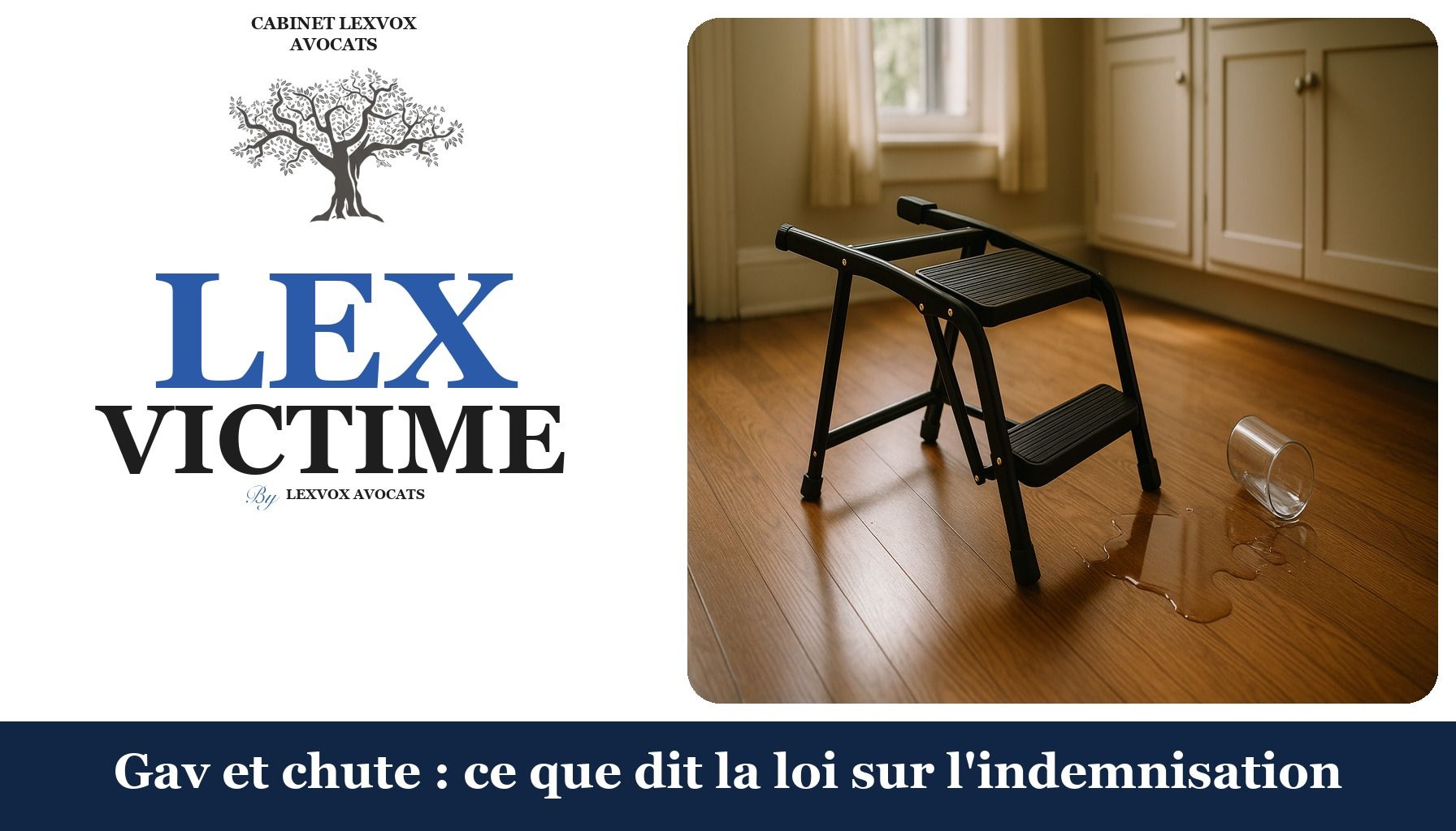 Gav et chute : ce que dit la loi sur l'indemnisation