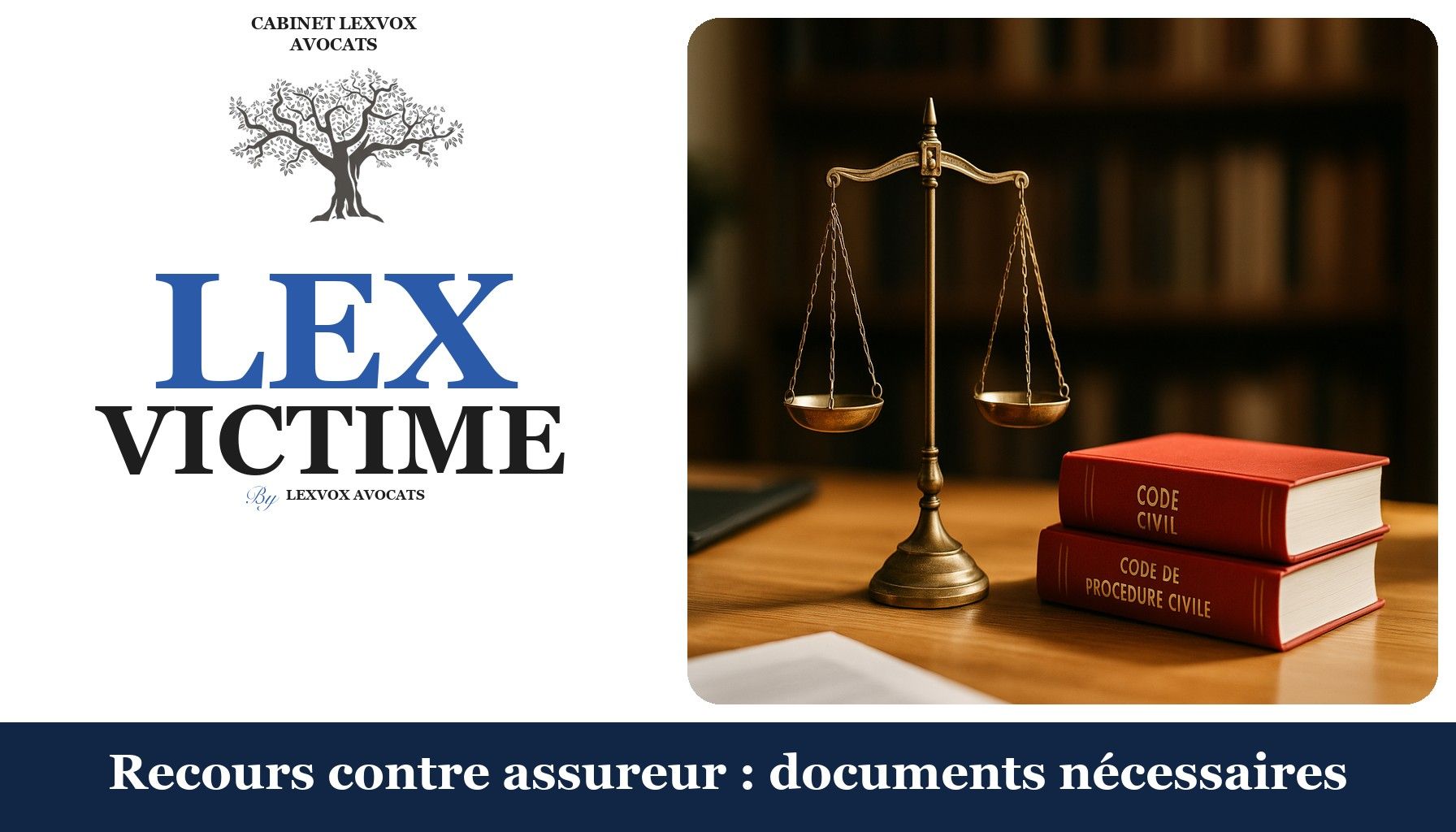 Recours contre assureur : documents nécessaires