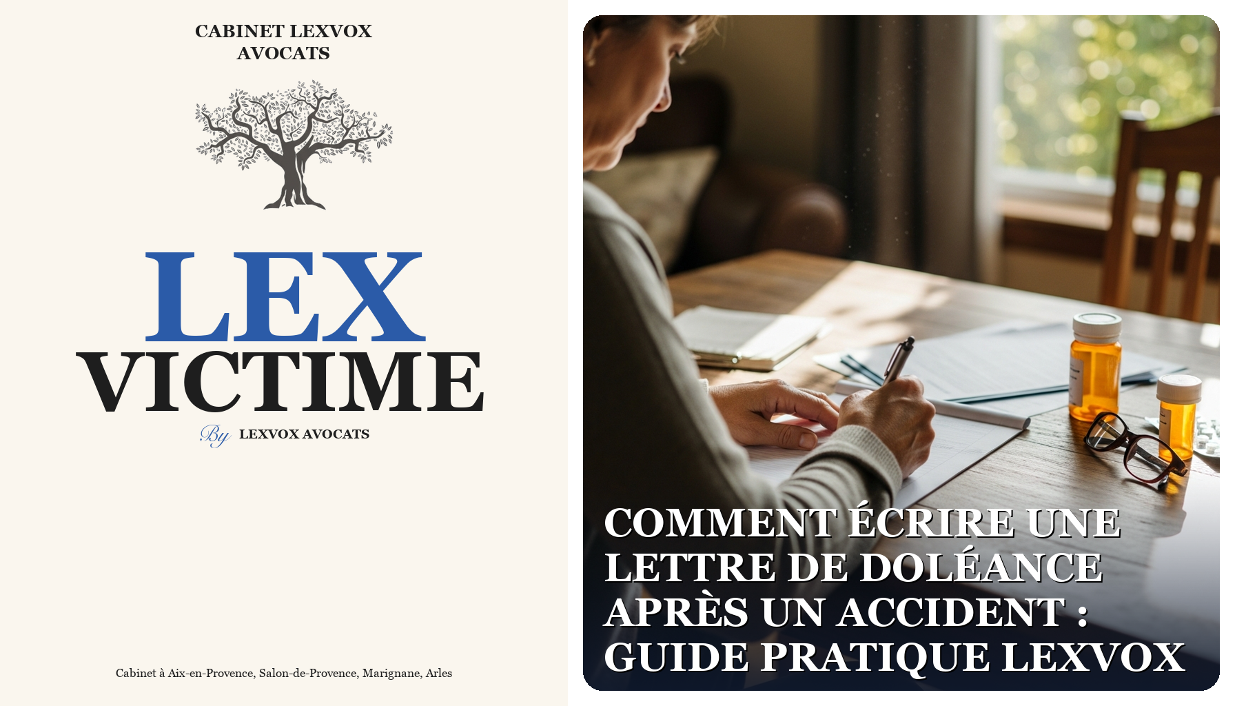 Comment écrire une lettre de doléance après un accident : guide pratique LEXVOX