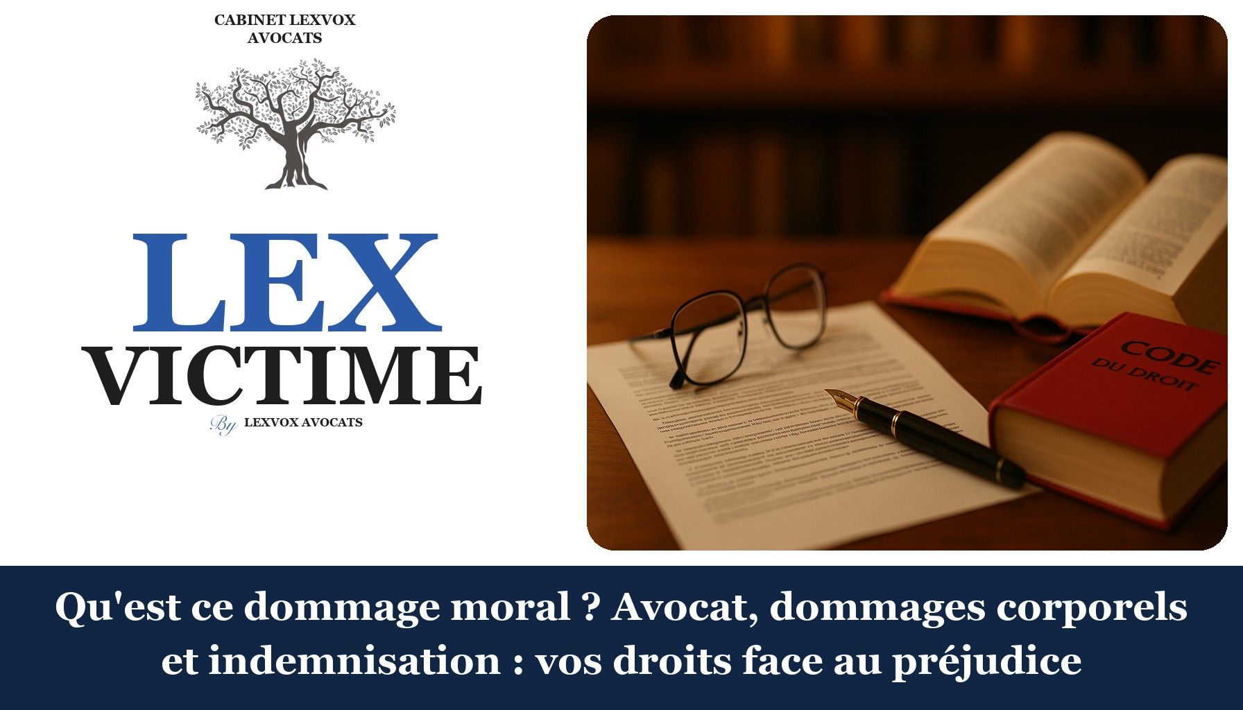 Qu'est ce dommage moral ? Avocat, dommages corporels et indemnisation : vos droits face au préjudice