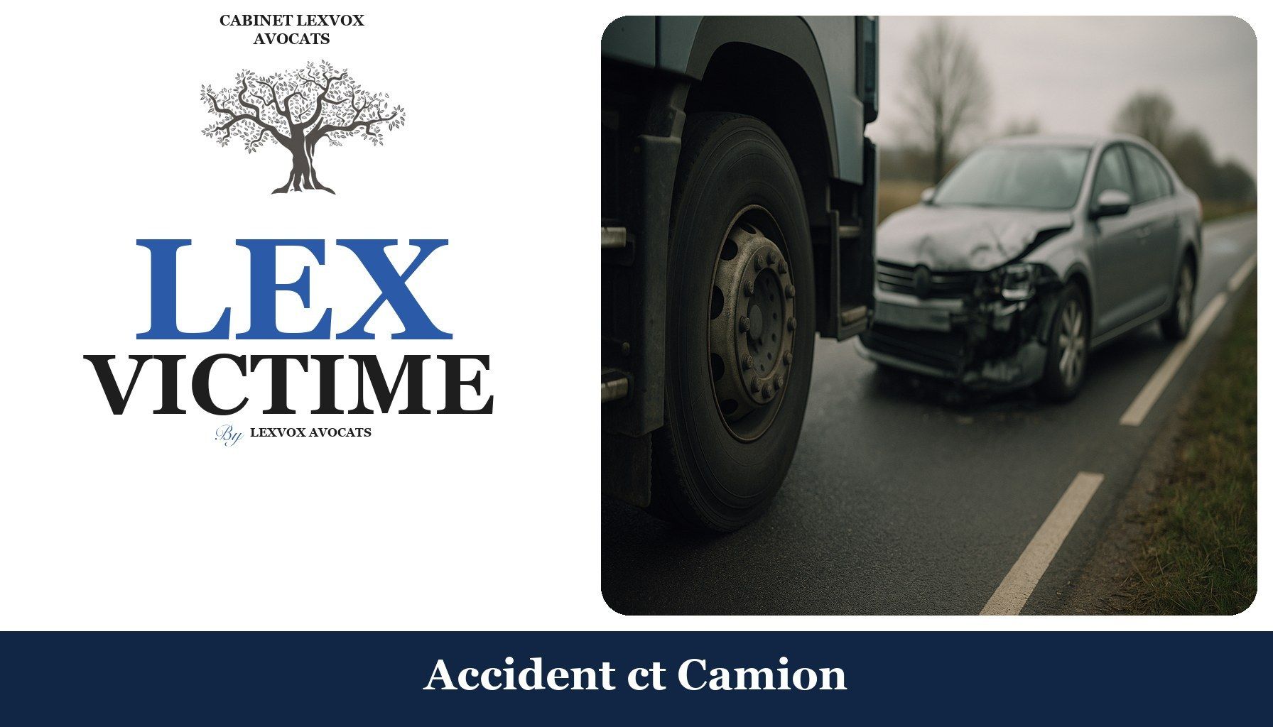 Accident ct Camion