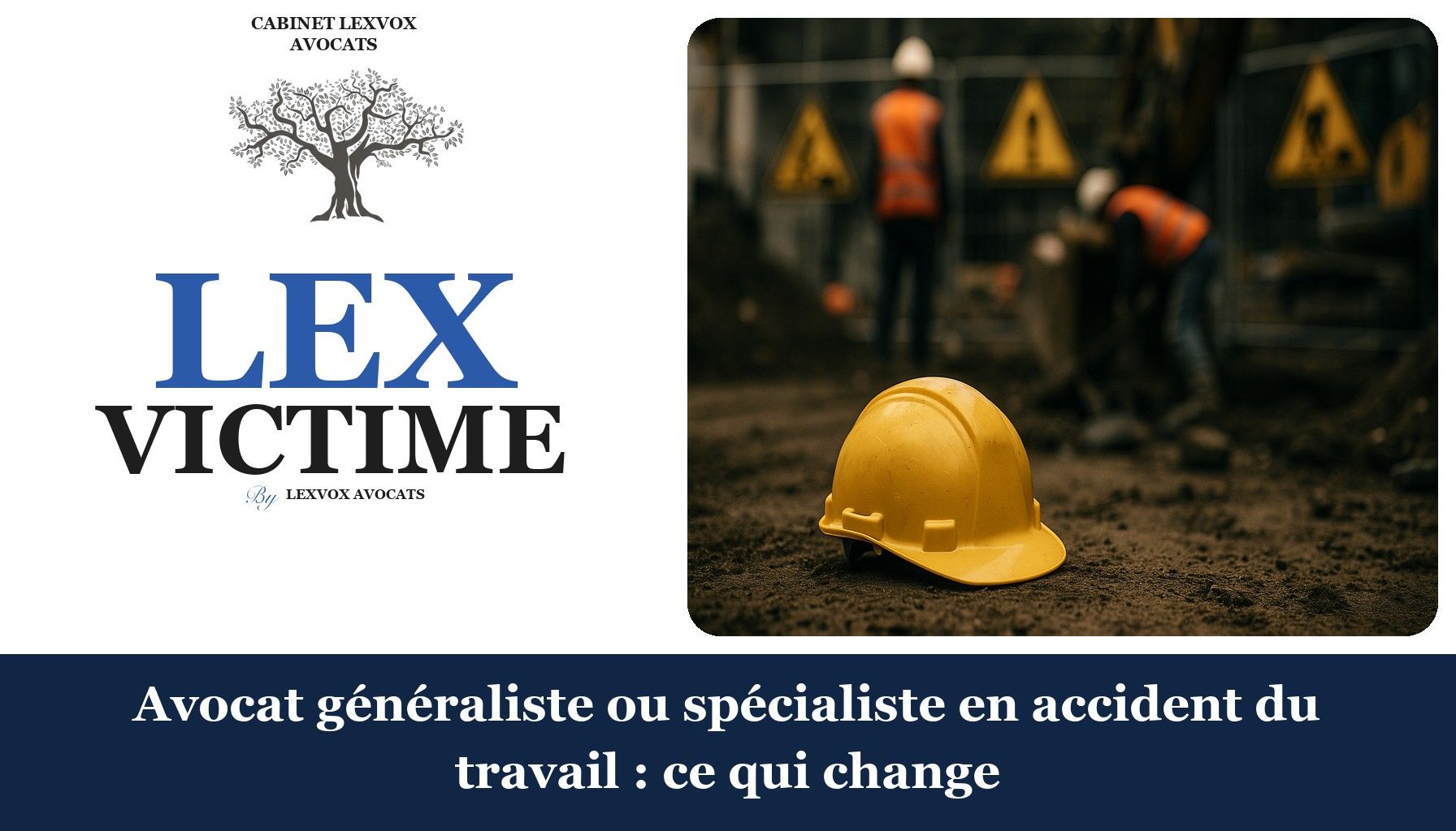 Avocat généraliste ou spécialiste en accident du travail : ce qui change
