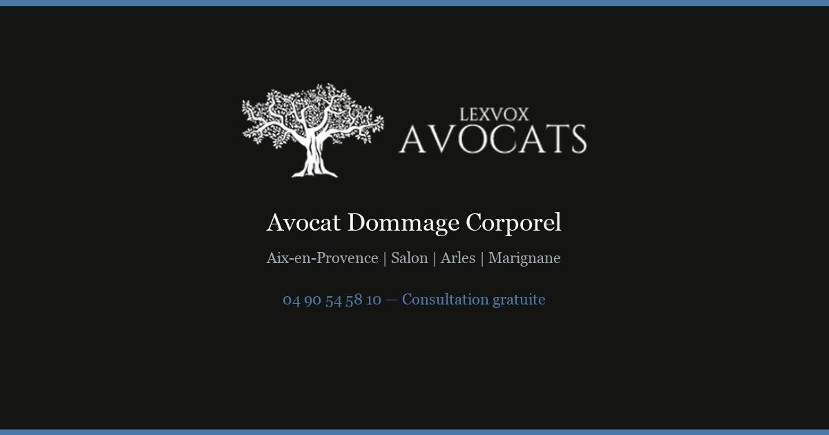 Indemnisation après un accident de camion à Salon-de-Provence : obtenir une indemnisation des victimes d’un accident de la route ou d’un accident corporel, du préjudice corporel au préjudice moral, en droit du dommage corporel