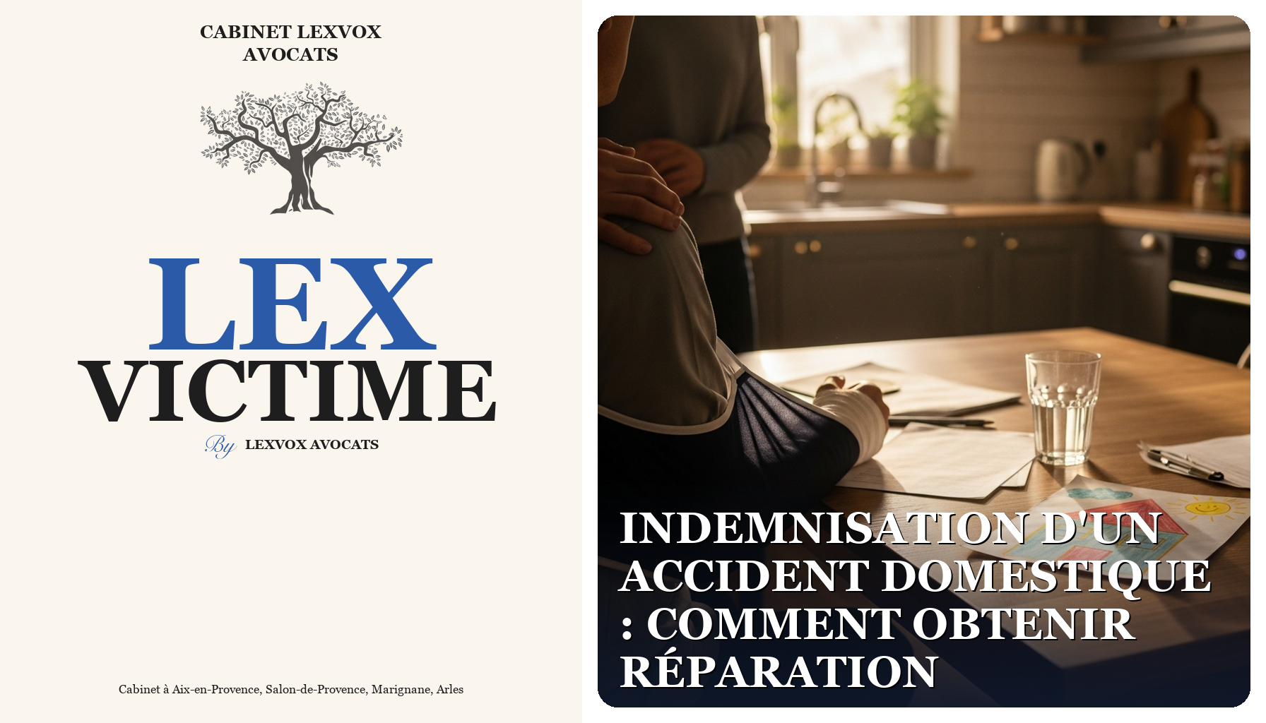 Indemnisation d'un accident domestique : comment obtenir réparation