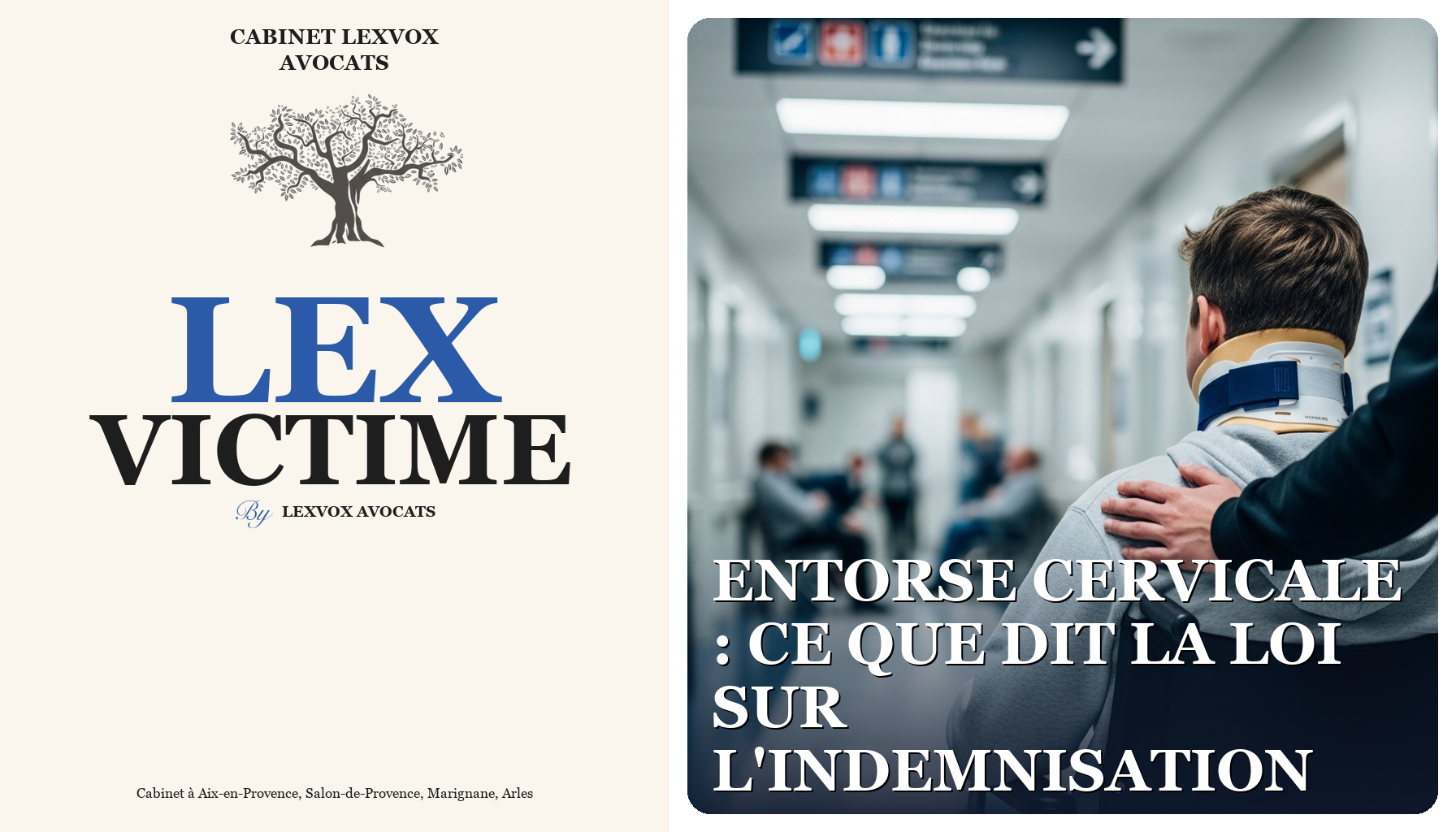 Entorse cervicale : ce que dit la loi sur l'indemnisation