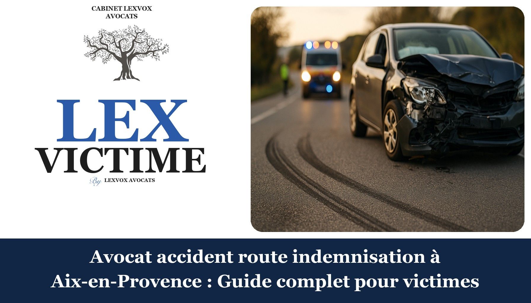 Avocat accident route indemnisation à Aix-en-Provence : Guide complet pour victimes